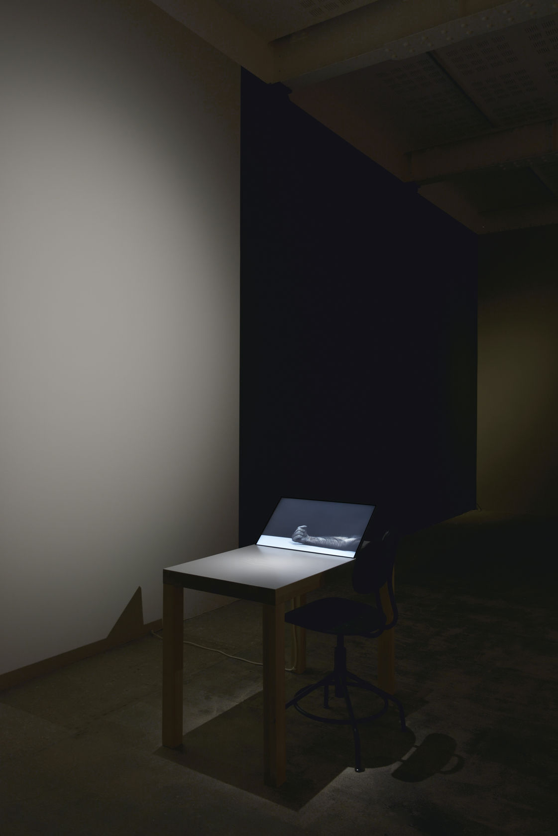 An exhibition installation view from: Eija-Liisa Ahtila, Potentiality for Love