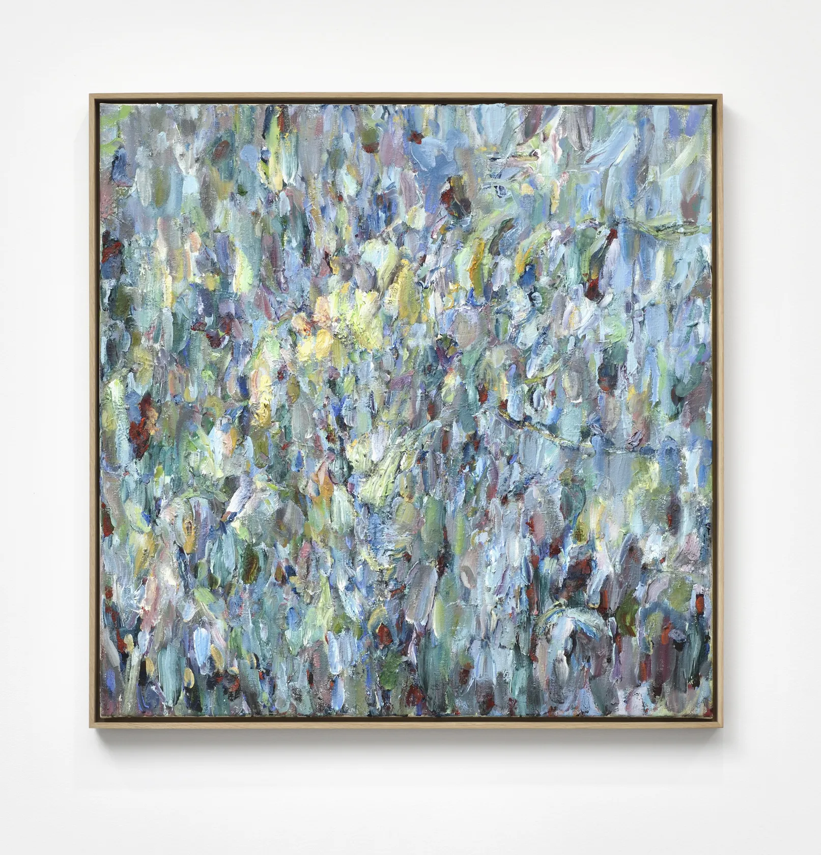 Sabine Moritz The day begins, 2019 Oil on canvas 39 3/8 x 39 3/8 in. (100 x 100 cm) (22906)