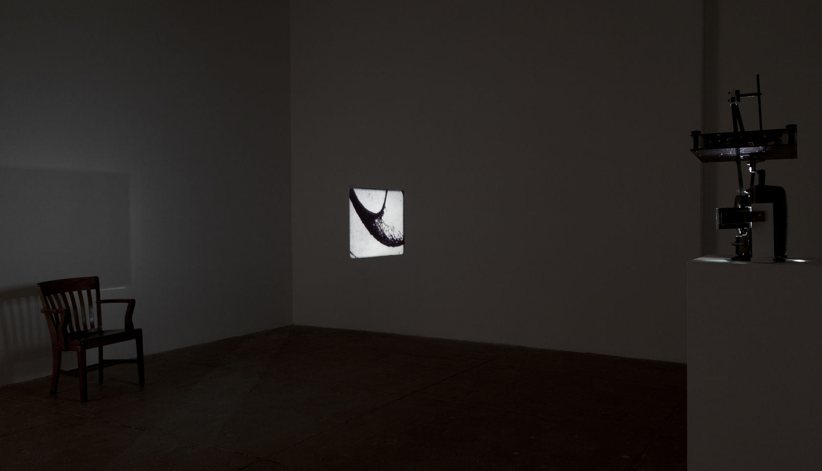 An exhibition installation view from: Tacita Dean, Fatigues