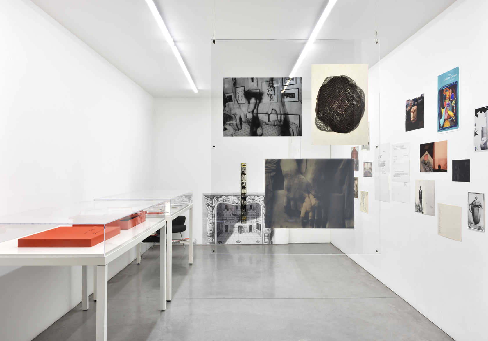 An exhibition installation view from: Tacita Dean, Monet Hates Me