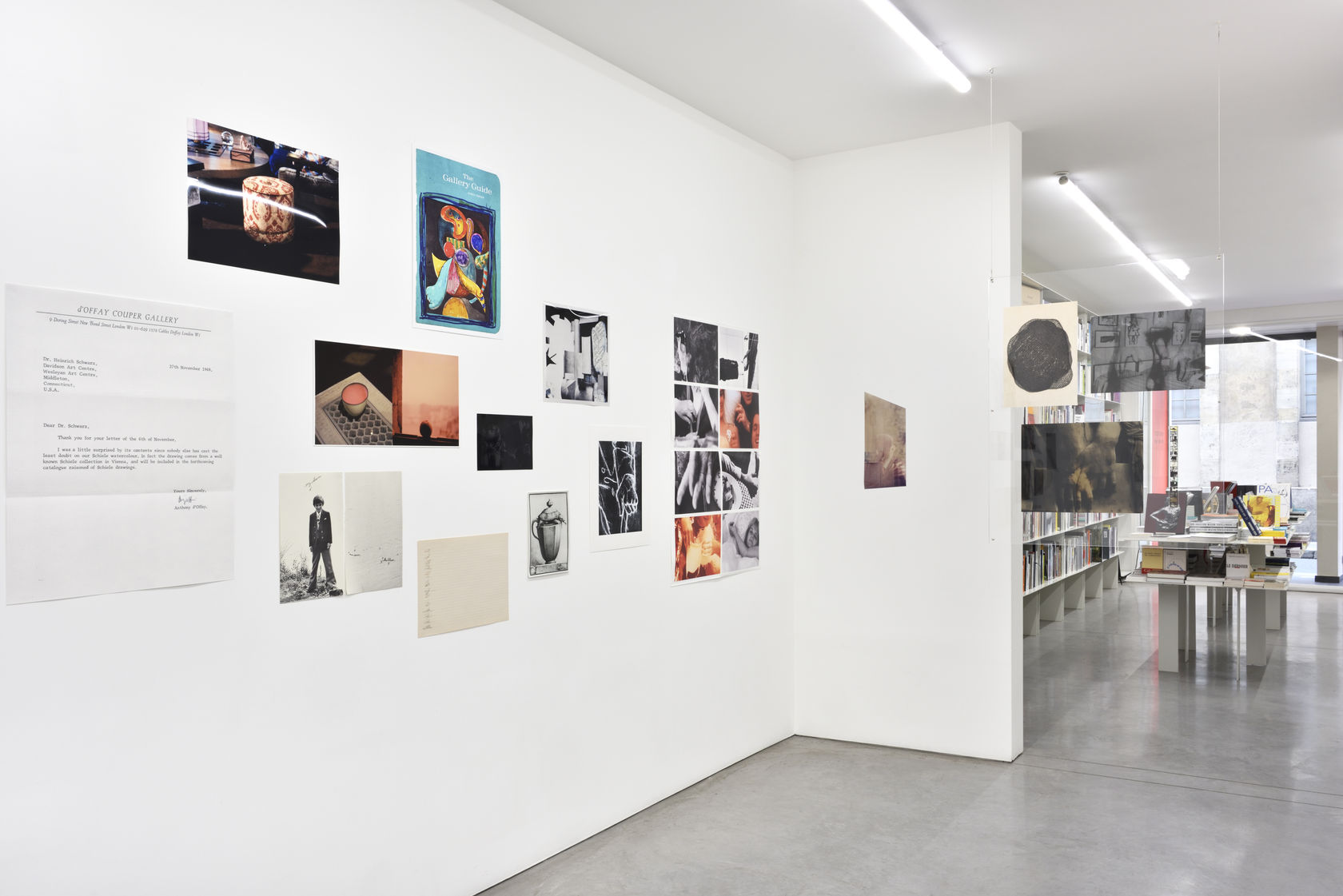 An exhibition installation view from: Tacita Dean, Monet Hates Me