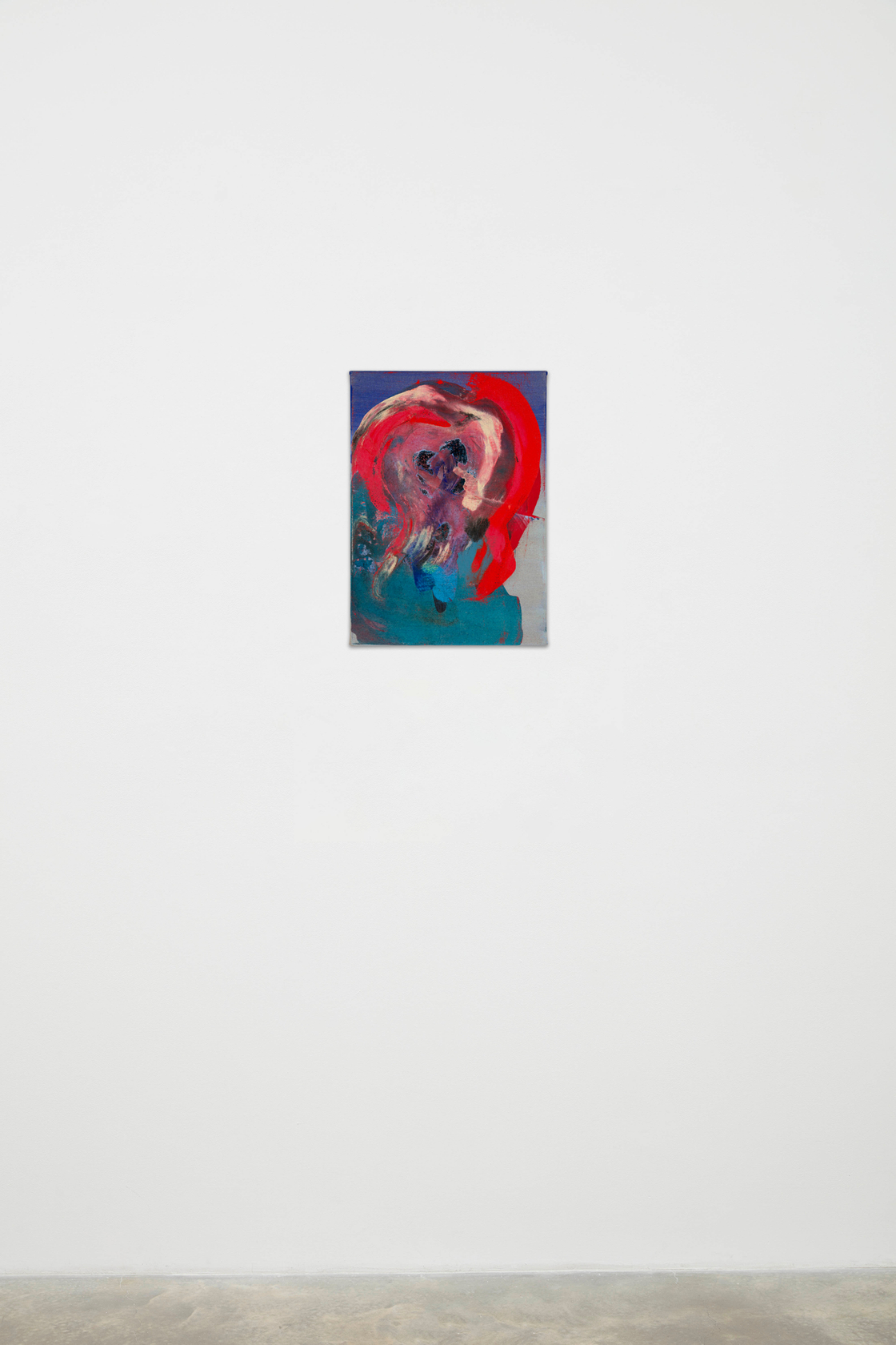 Ragna Bley Rocket2025 Acrylic and oil on linen canvas Unframed: 42 x 30 x 2.2 cm 16 1/2 x 11...