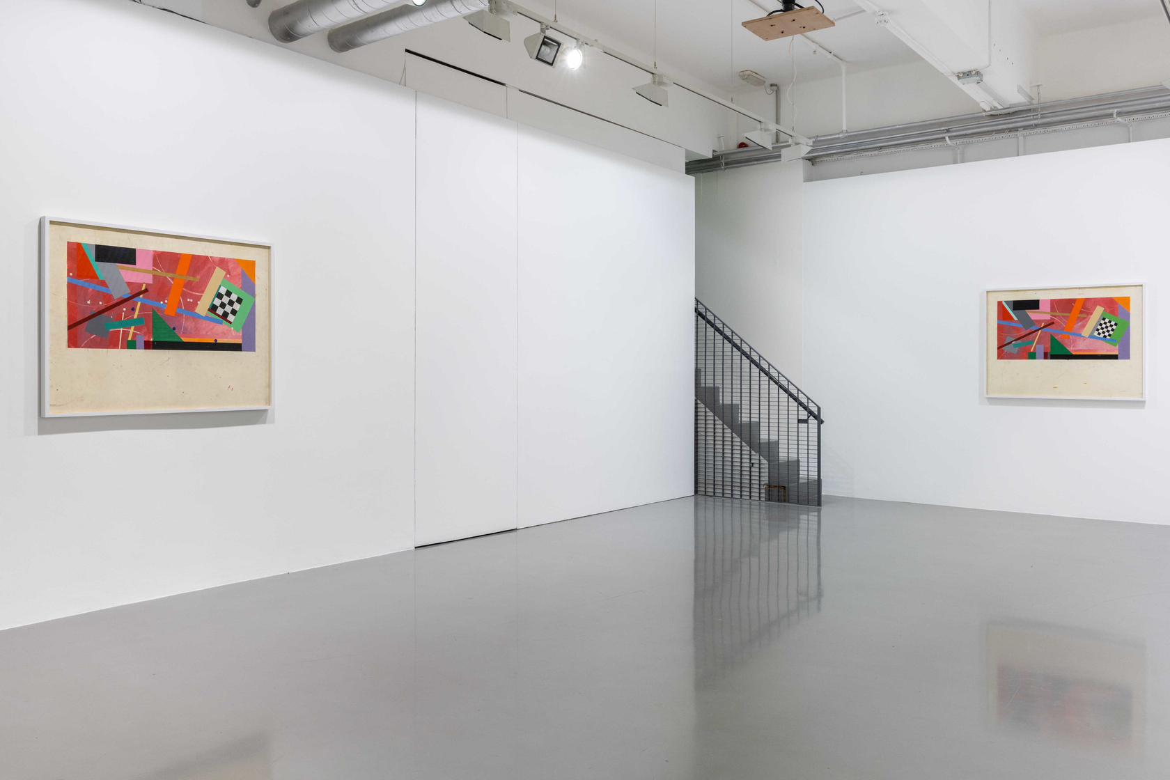 Robert Reed Pre San Romano Study, Untitled1978-80 Acrylic on paper Image size: 53.3 x 105.4 cm 21 x 41 1/2...