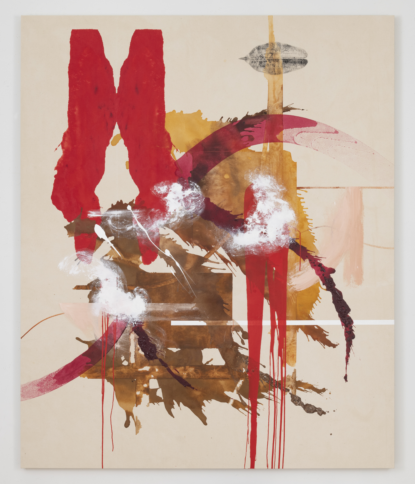 Elizabeth Neel, Crucifixal Clef, 2019