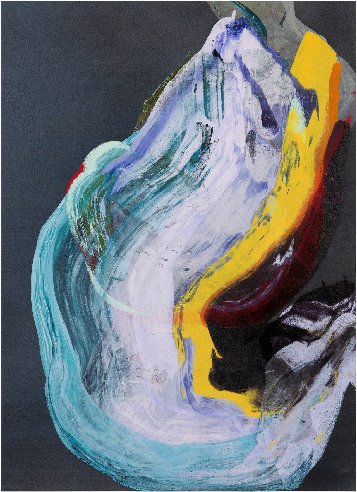 Ragna Bley Chimeral Breath2025 Acrylic and oil on linen canvas 207 x 150 cm 81 1/2 x 59 in