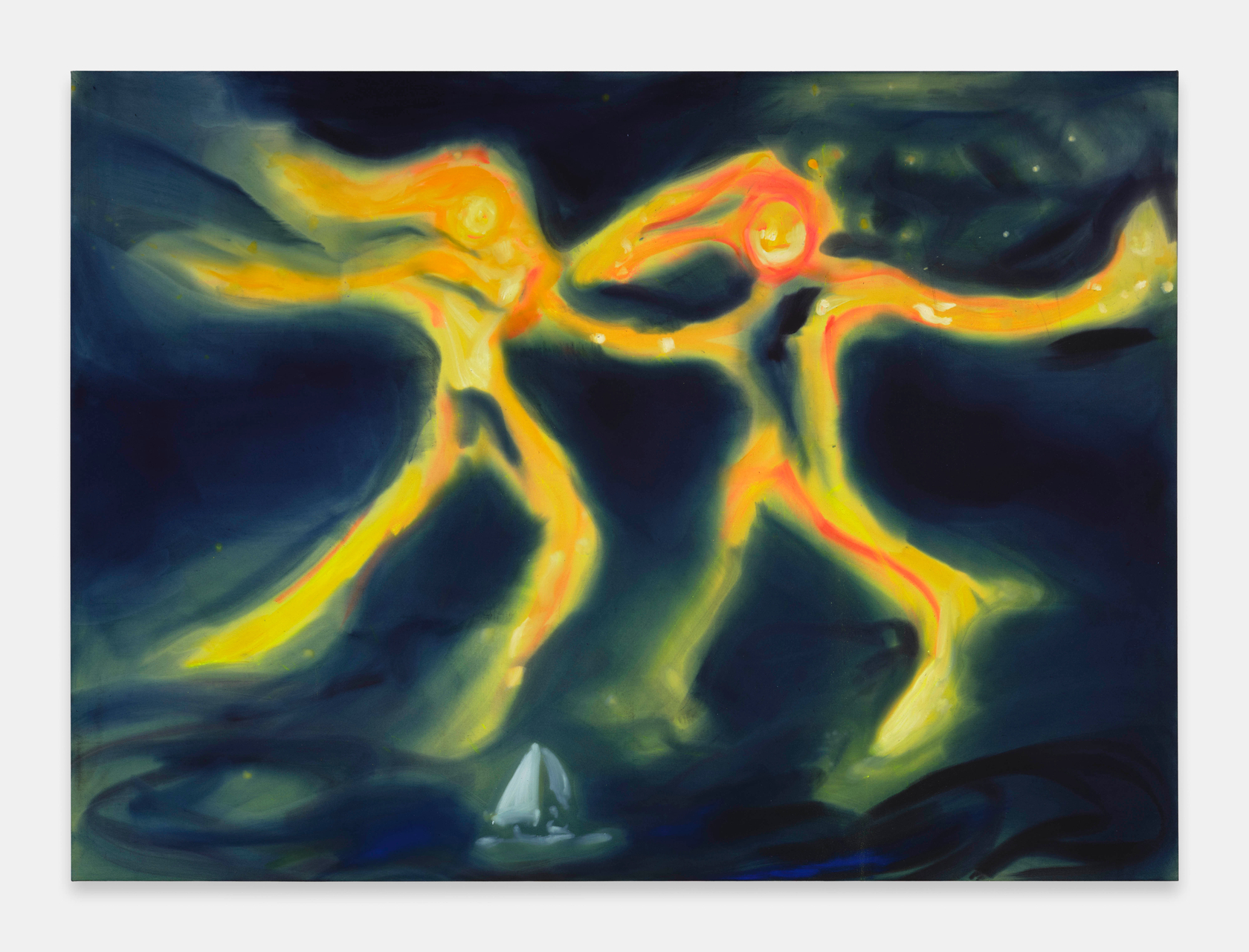 Sophie von Hellermann Gemini Sailor2024 Acrylic on canvas 276.9 x 378.5 cm 109 x 149 in