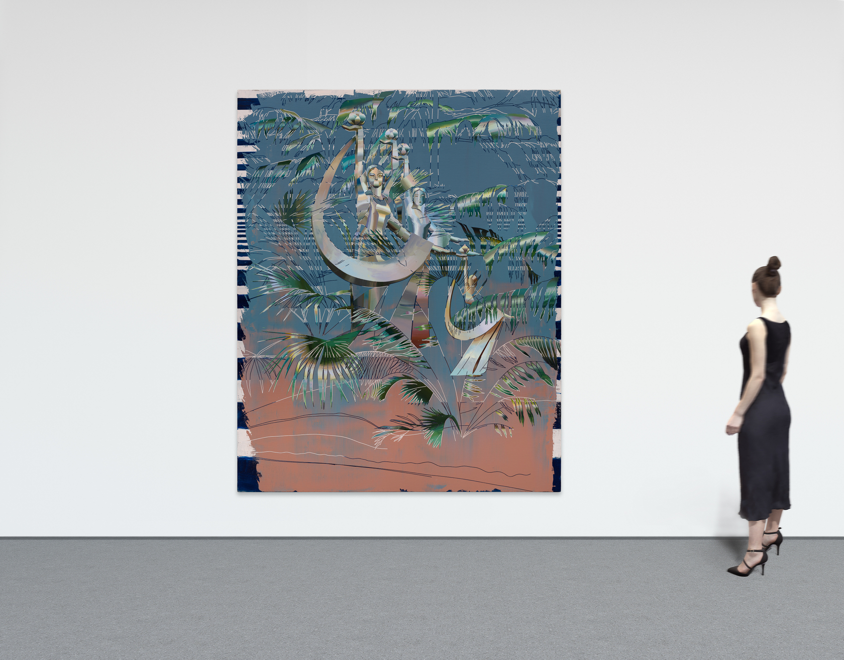 Cui Jie, Statues of Female Textile Workers, 2022