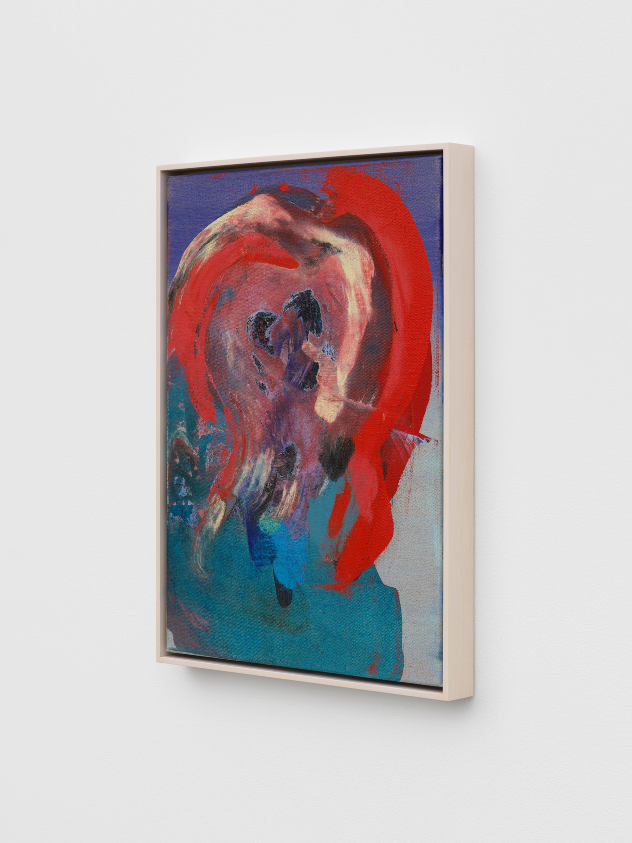 Ragna Bley Rocket2025 Acrylic and oil on linen canvas Unframed: 42 x 30 x 2.2 cm 16 1/2 x 11...