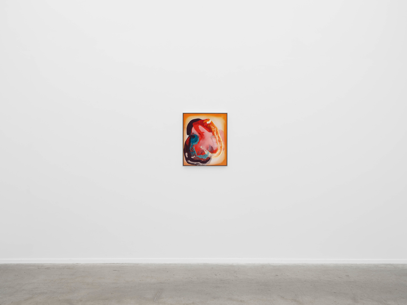 Ragna Bley Tear2024 Oil and acrylic on polyester sailcloth Unframed: 60 x 50 x 2.2 cm 23 5/8 x 19...