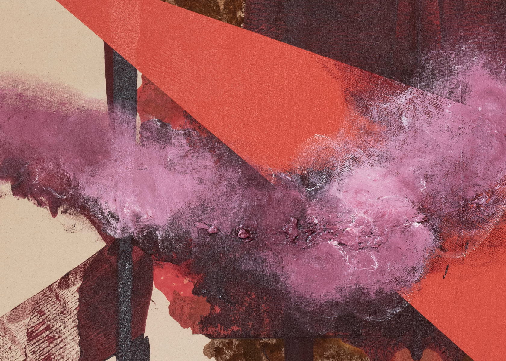 Elizabeth Neel Eve2021 Acrylic on canvas 185.4 x 124.5 x 3.8 cm 73 x 49 x 1 1/2 in