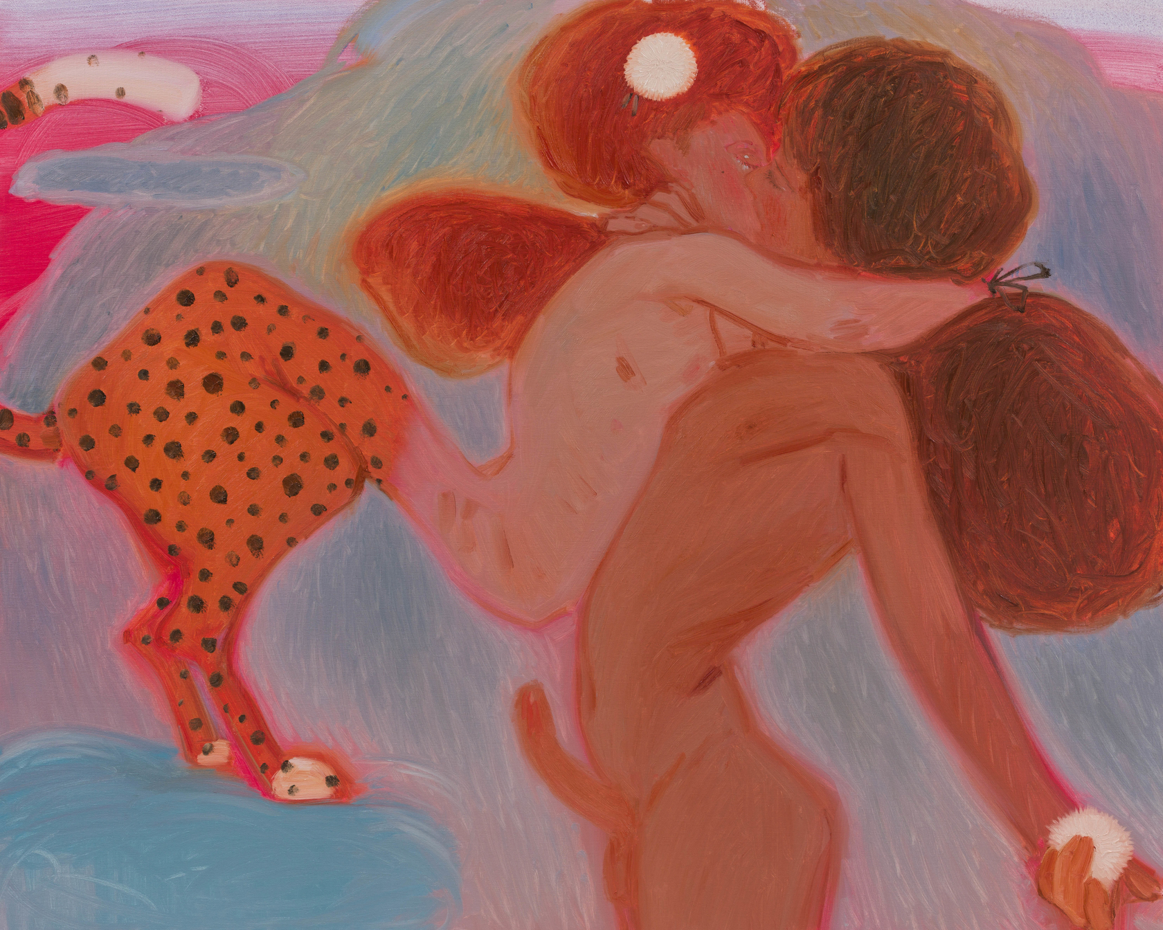 Sofia Mitsola Cosplay2024 Oil on linen 120 x 150 cm 47 1/4 x 59 in