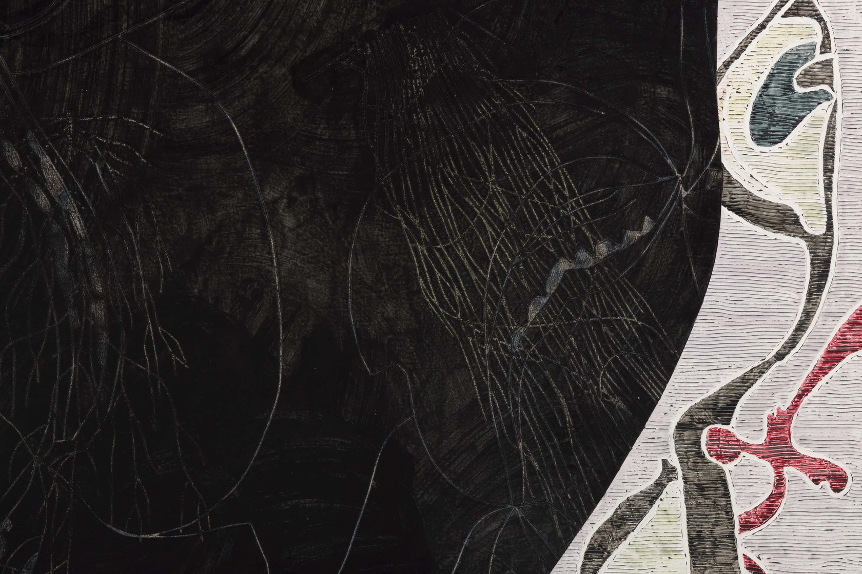 Helen Johnson, Filling holes with words, 2023