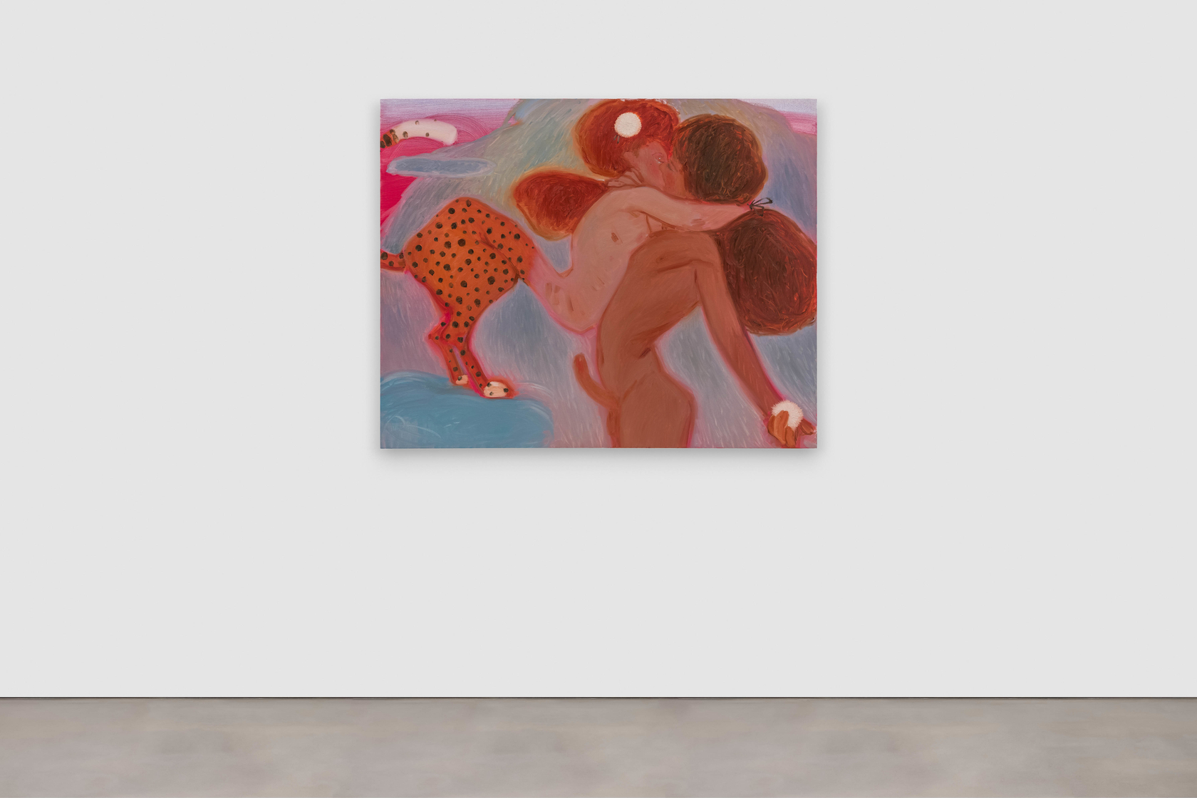 Sofia Mitsola Cosplay2024 Oil on linen 120 x 150 cm 47 1/4 x 59 in