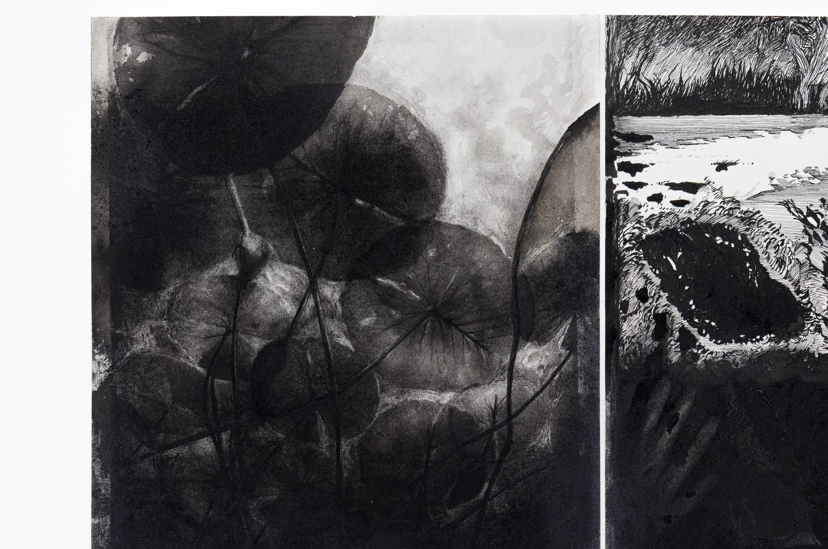 Philippe Parreno 100 Questions, 50 Lies (A Recital of True Events)2023 Ink and pigment on paper Framed: 70 x 104...