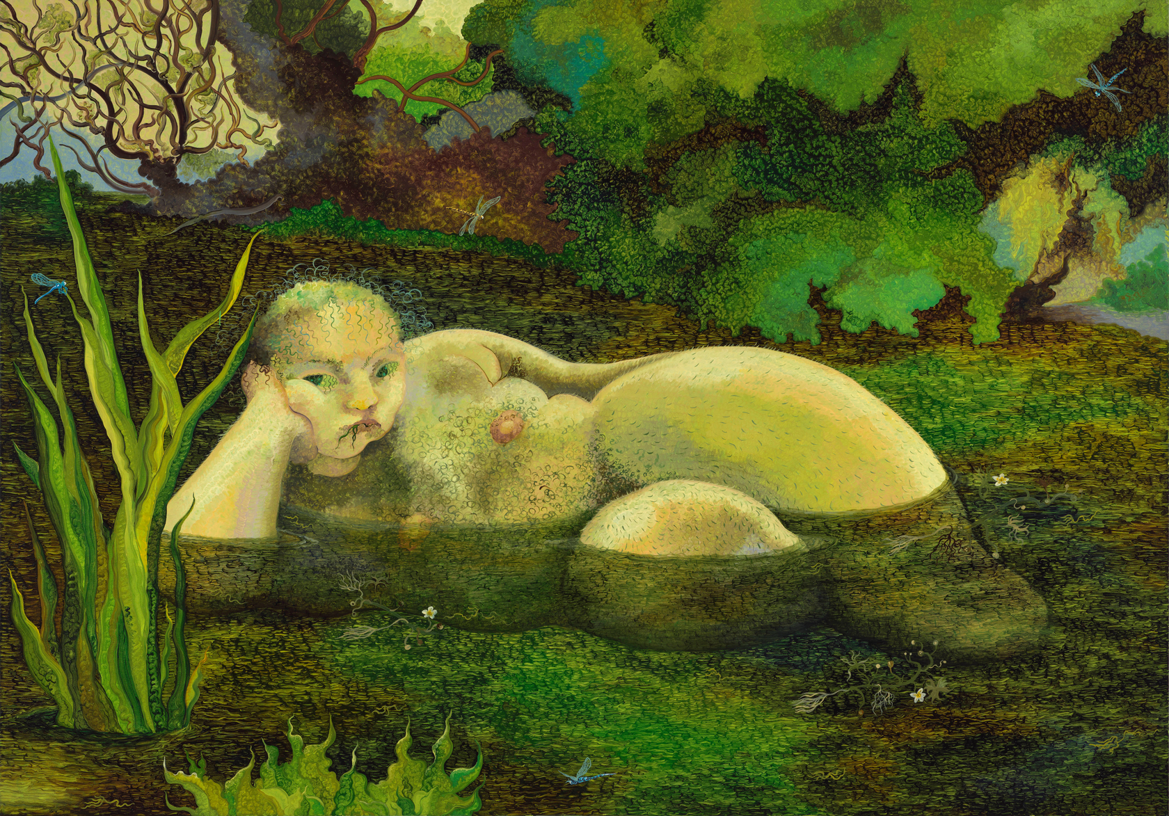 Georg Wilson, The Wet (After Ophelia), 2024