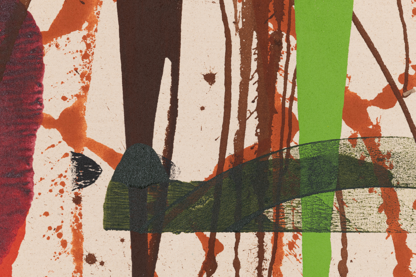 Elizabeth Neel January Girl2023 Acrylic on canvas 198.1 x 121.9 cm 78 x 48 in