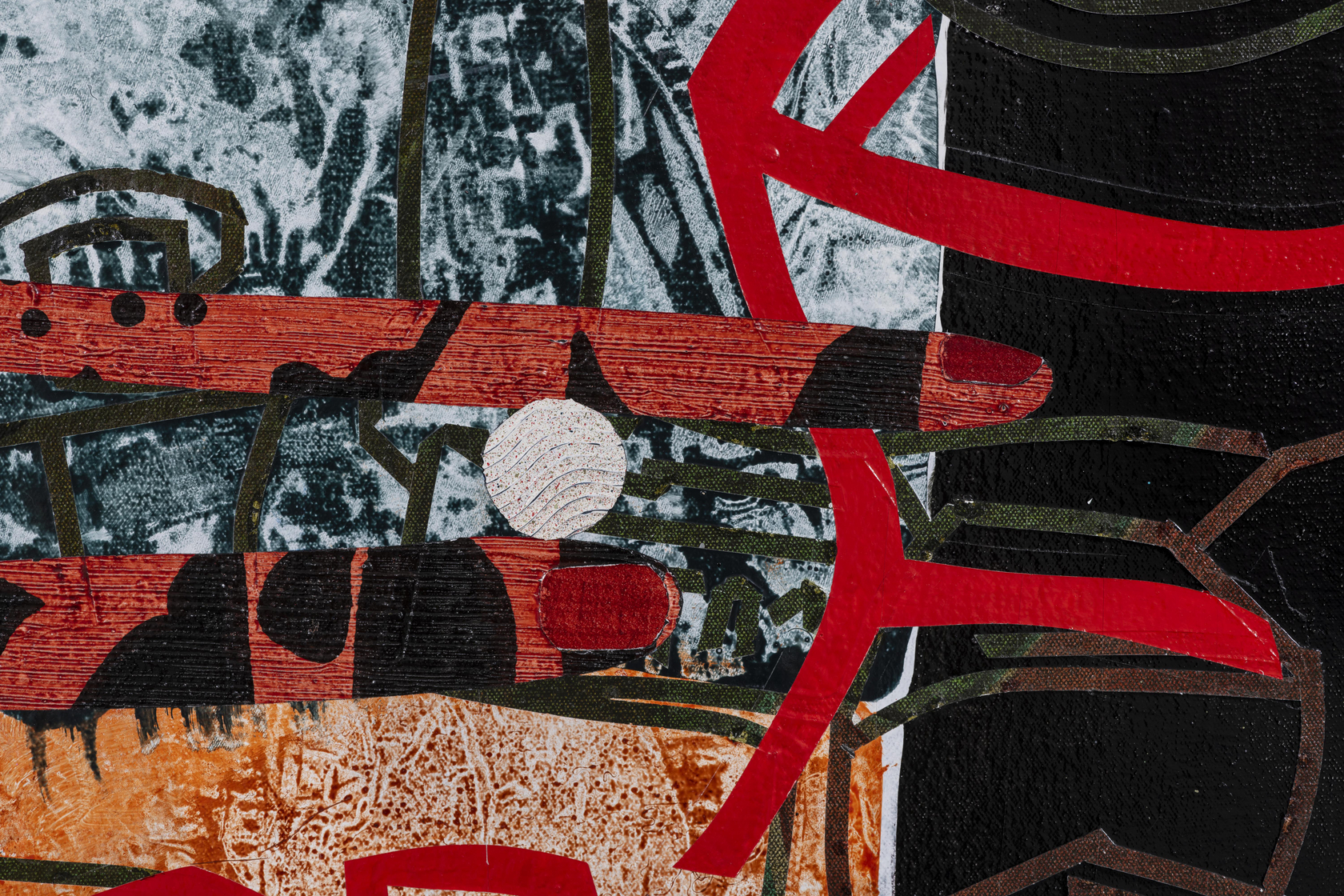 Helen Johnson Agency2019 Acrylic and pencil on canvas 198 x 137 cm 78 x 54 in