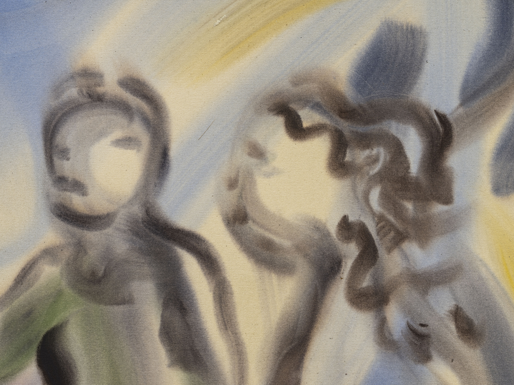 Sophie von Hellermann These Lovers Seek a Place to Fight2020 Acrylic on canvas 180 x 230 cm 70 7/8 x...