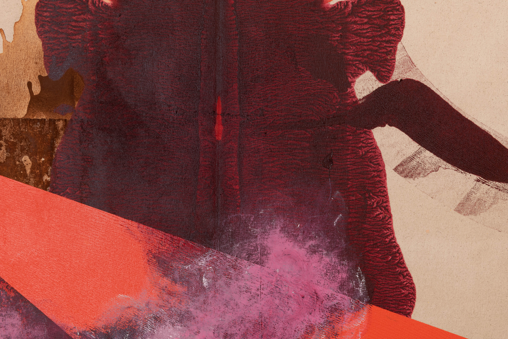 Elizabeth Neel Eve2021 Acrylic on canvas 185.4 x 124.5 x 3.8 cm 73 x 49 x 1 1/2 in