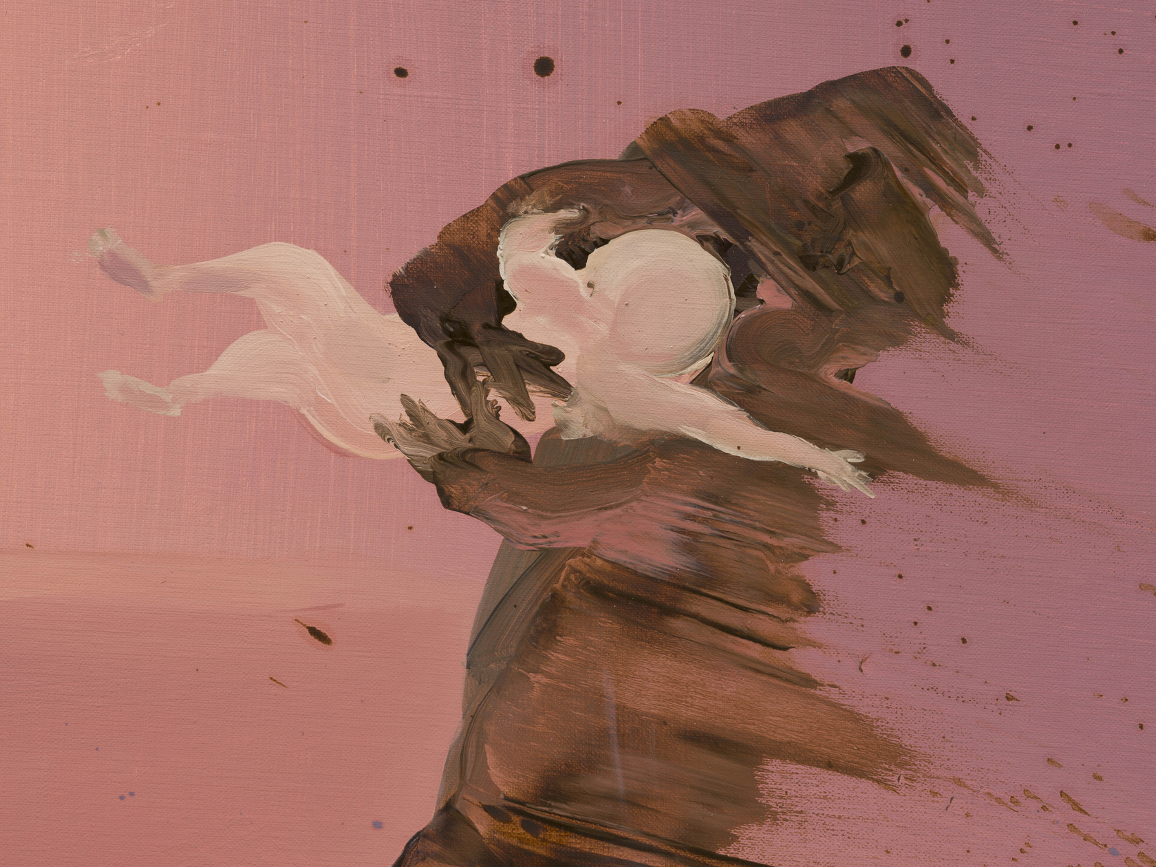 Tala Madani, Fanning Shit-Mom, 2020