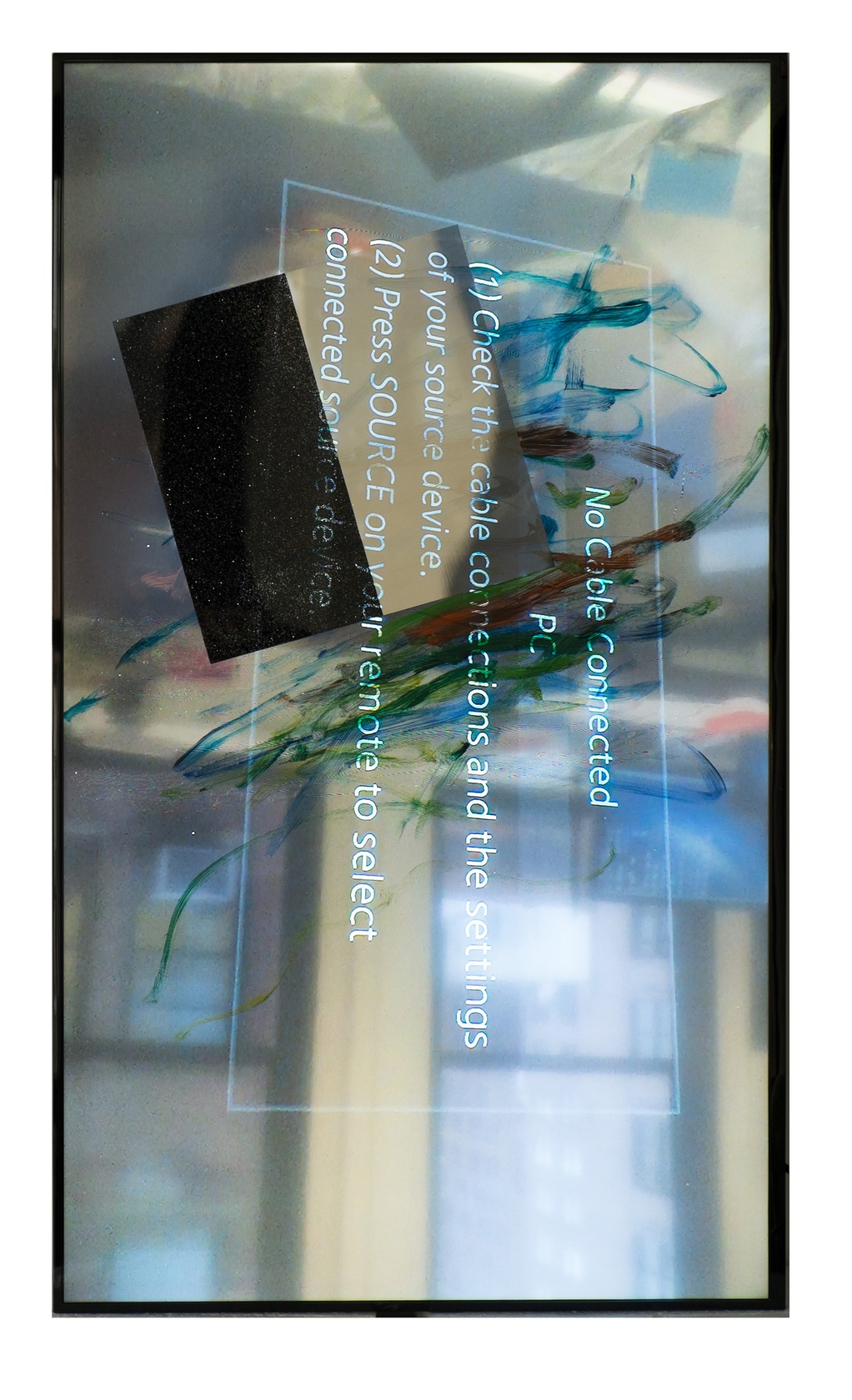 Ken Okiishi, gesture/data (feedback), 2015