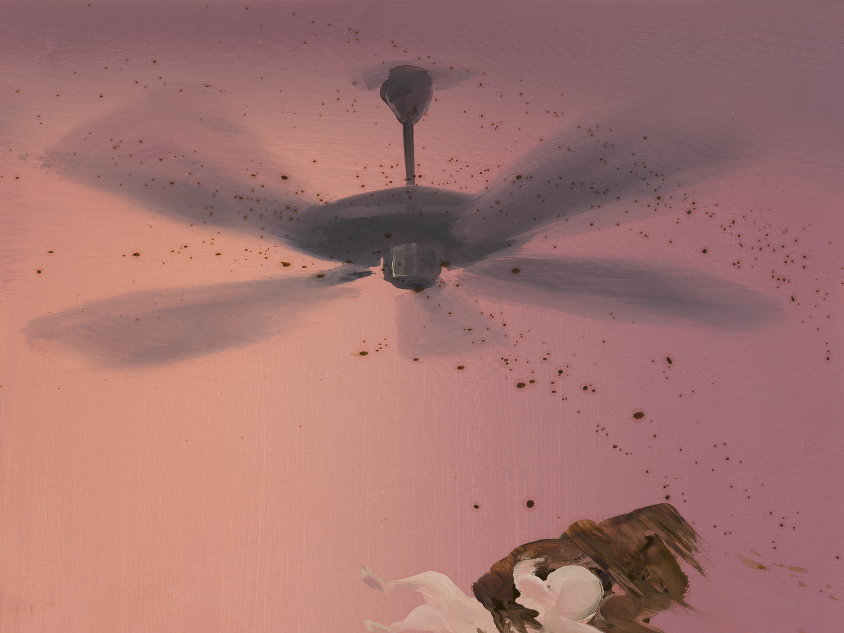 Tala Madani, Fanning Shit-Mom, 2020