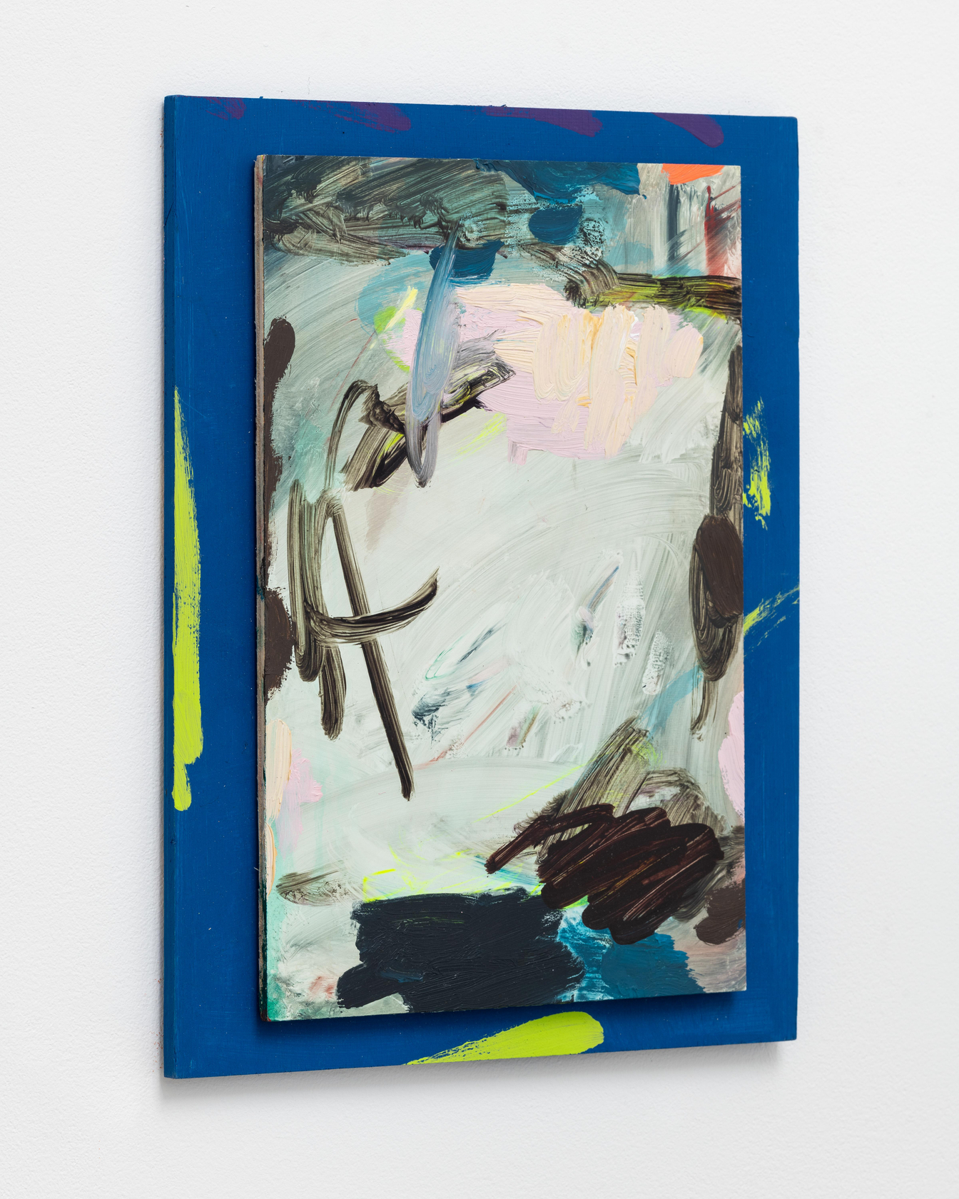 Mary Ramsden Icon 62019 Oil on Board 33.9 x 26.2 cm 13 3/8 x 10 1/4 in