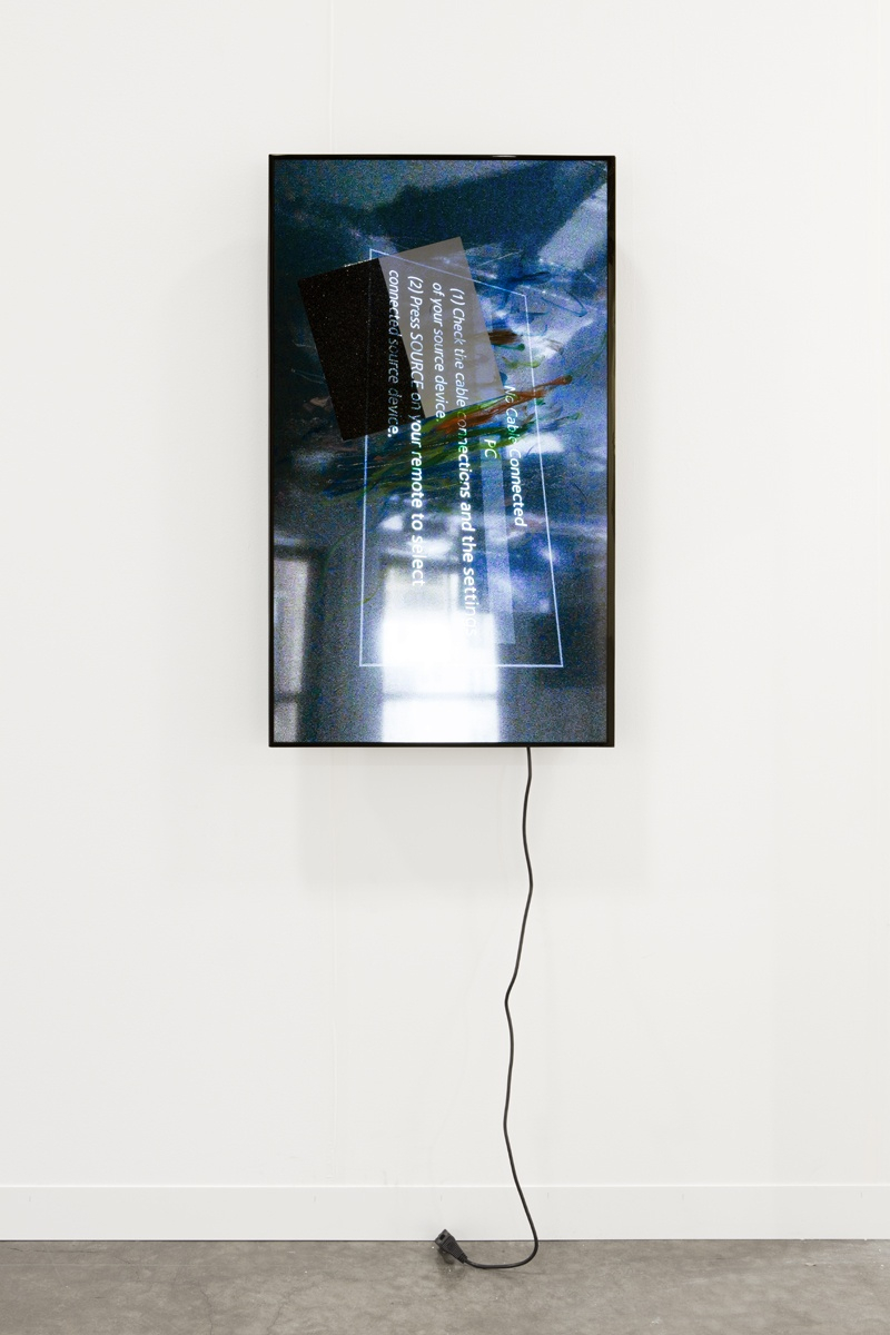 Ken Okiishi, gesture/data (feedback), 2015