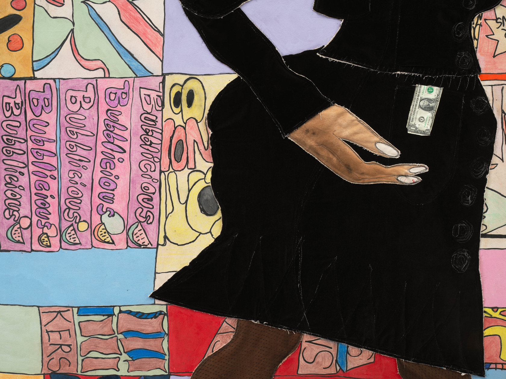 Tschabalala Self, Customer 2 , 2024