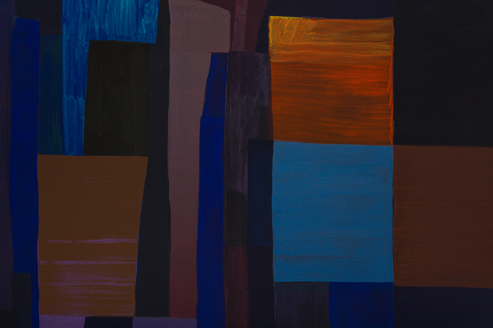 Sojourner Truth Parsons As famous as the moon2024 Acrylic on canvas 243.8 x 182.9 x 5.1 cm 96 x 72...