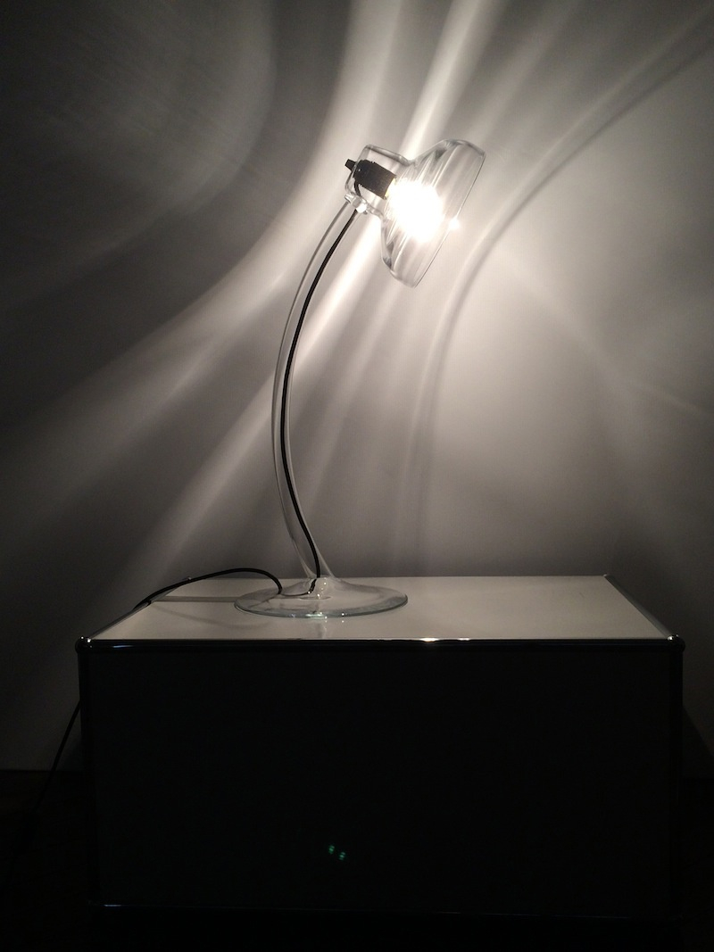 Philippe Parreno Happy Ending, Stockholm, Paris, 1996, 19972014 Blown glass, electrical system 68.5 x 27 x 40cm