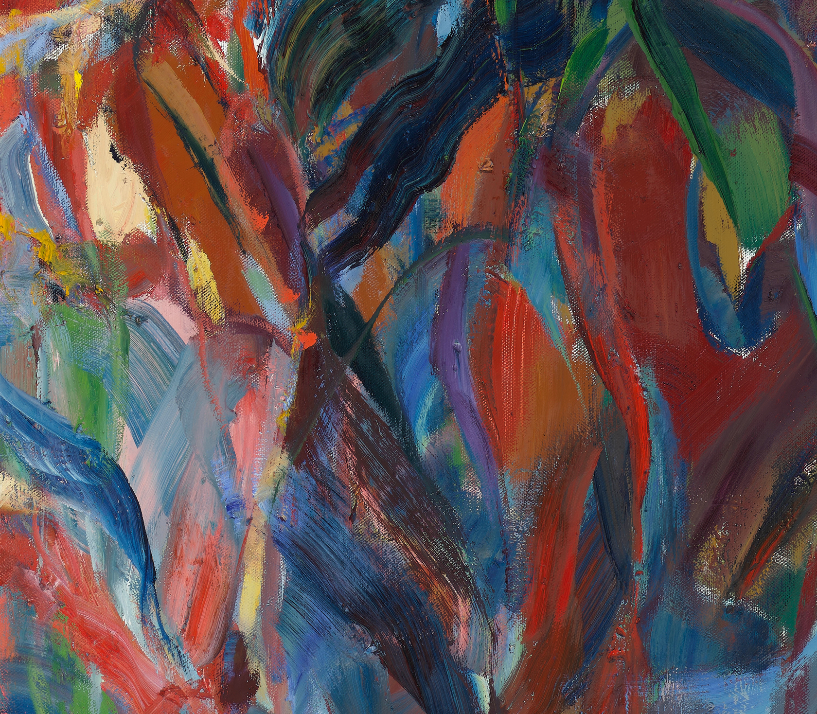 Sabine Moritz The Weimar Republic II2025 Oil on canvas Unframed: 200 x 170 cm 78 3/4 x 66 7/8 in...