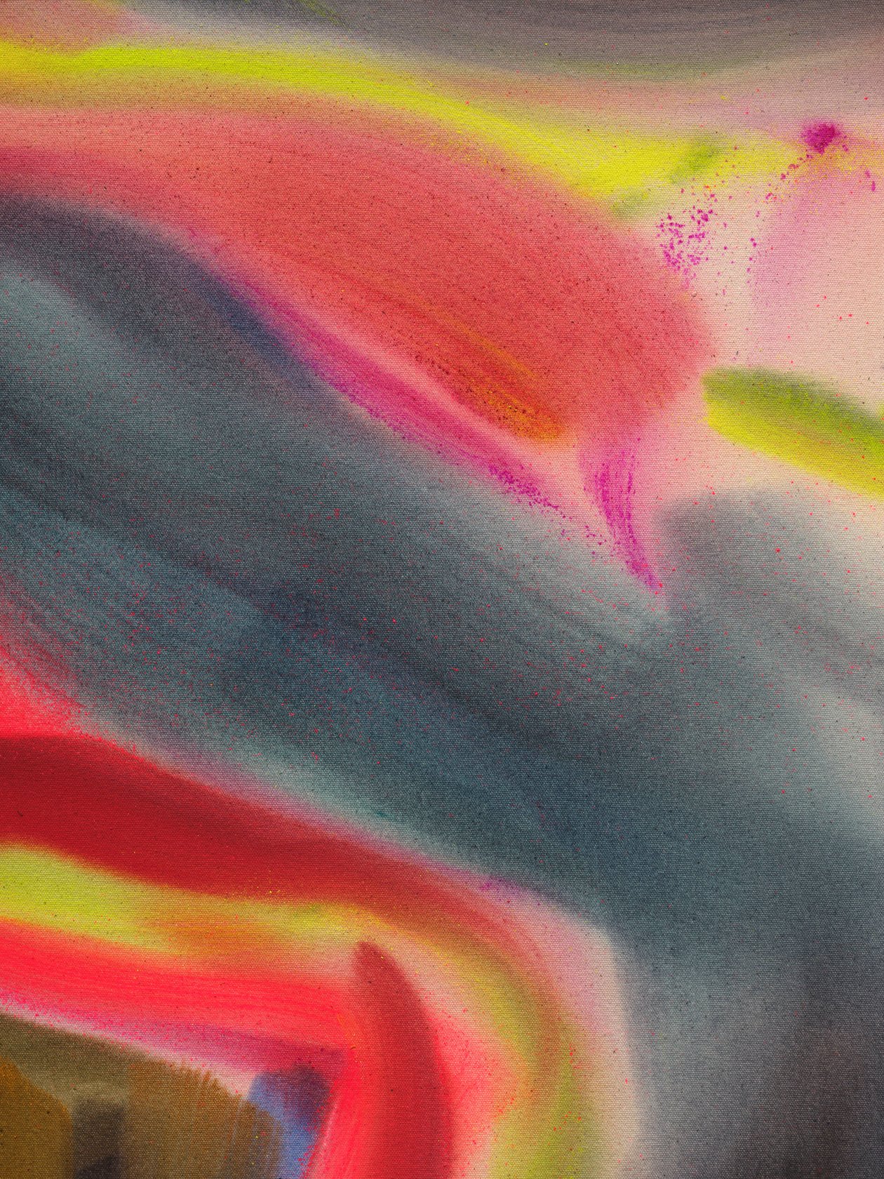 Sophie von Hellermann Ziggy Stardust2025 Acrylic on canvas 150 x 130 cm 59 x 51 1/8 in