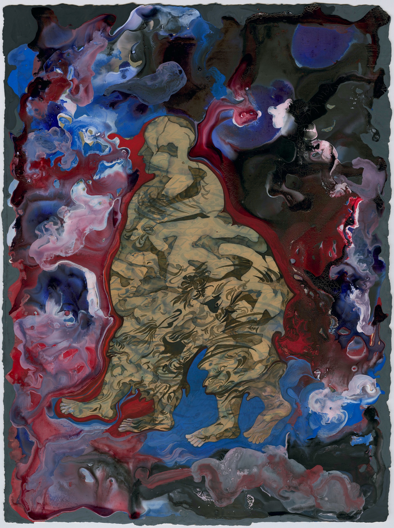 Shahzia Sikander Invisible Camouflage2009 Ink, gouache and graphite on prepared paper 38.1 x 28.6 cm