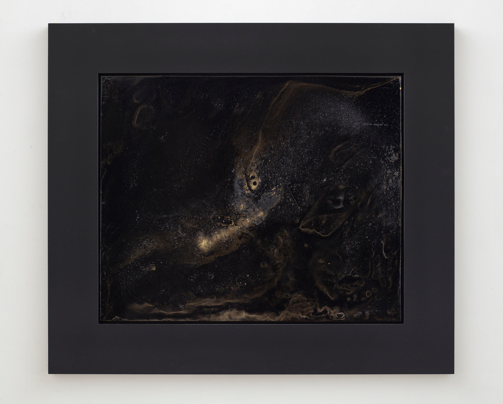 Rachel Rose Inside Orb (1780)2025 Colour pigment, metallic powders and oil on wood panel Unframed: 62.2 x 76.2 cm 24...