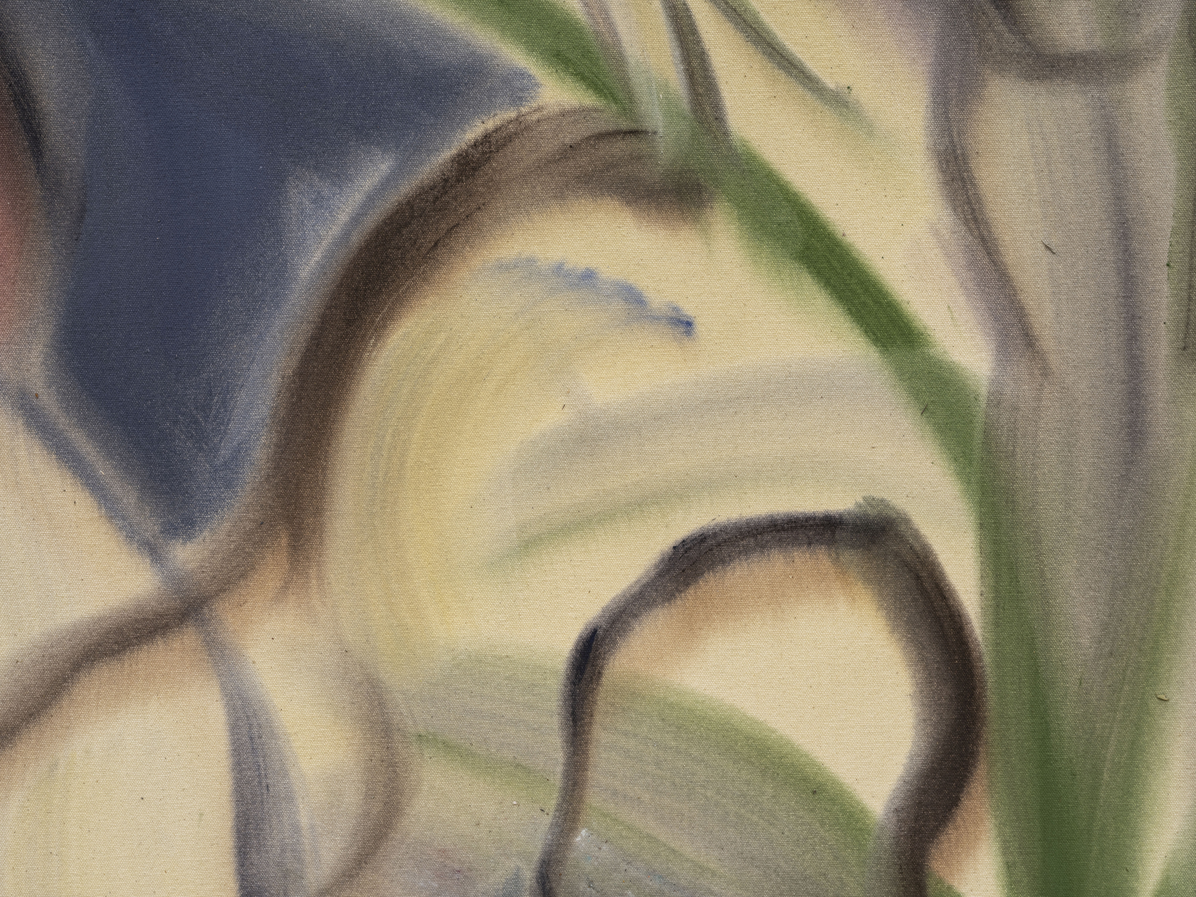 Sophie von Hellermann These Lovers Seek a Place to Fight2020 Acrylic on canvas 180 x 230 cm 70 7/8 x...