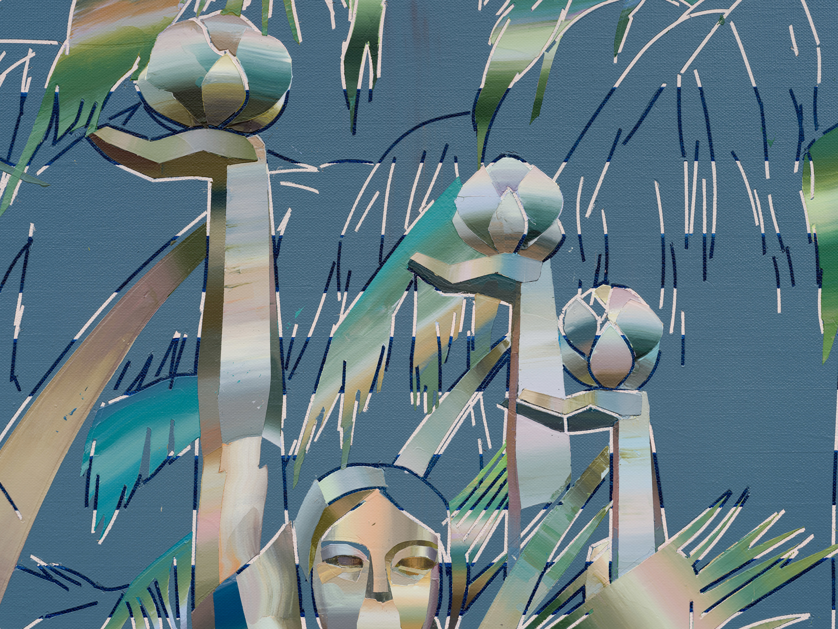 Cui Jie, Statues of Female Textile Workers, 2022