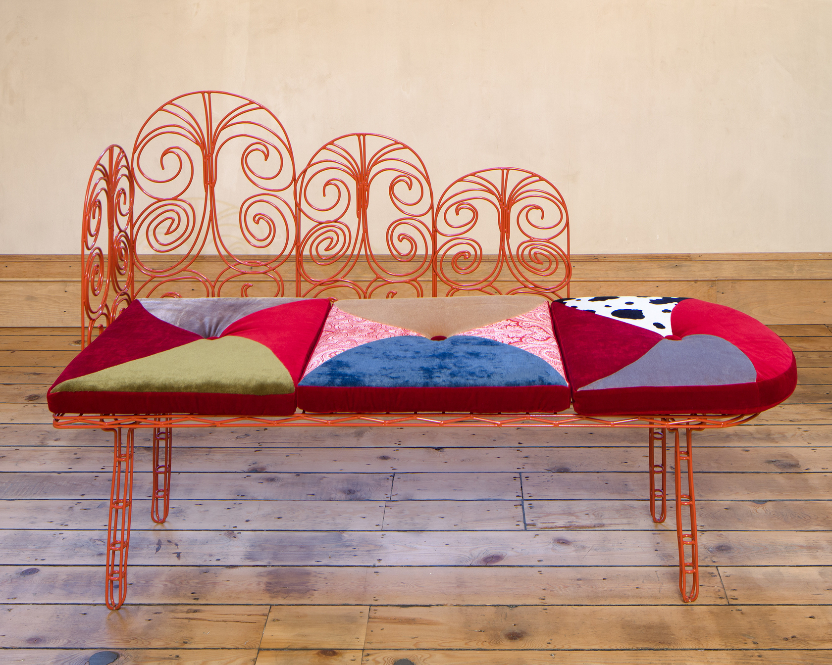 Tschabalala Self, Lifted Lounge #1, 2021