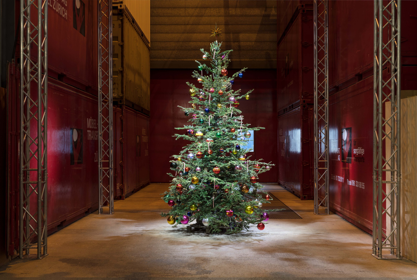 Philippe Parreno Fraught Times: For Eleven Months of the Year it's an Artwork and in December it's Christmas (July)2017 Cast...