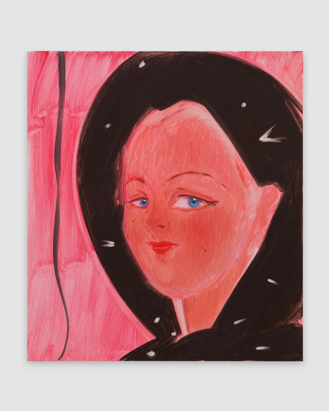 Sofia Mitsola Odile2023 Oil on linen 90 x 80 cm 35 3/8 x 31 1/2 in