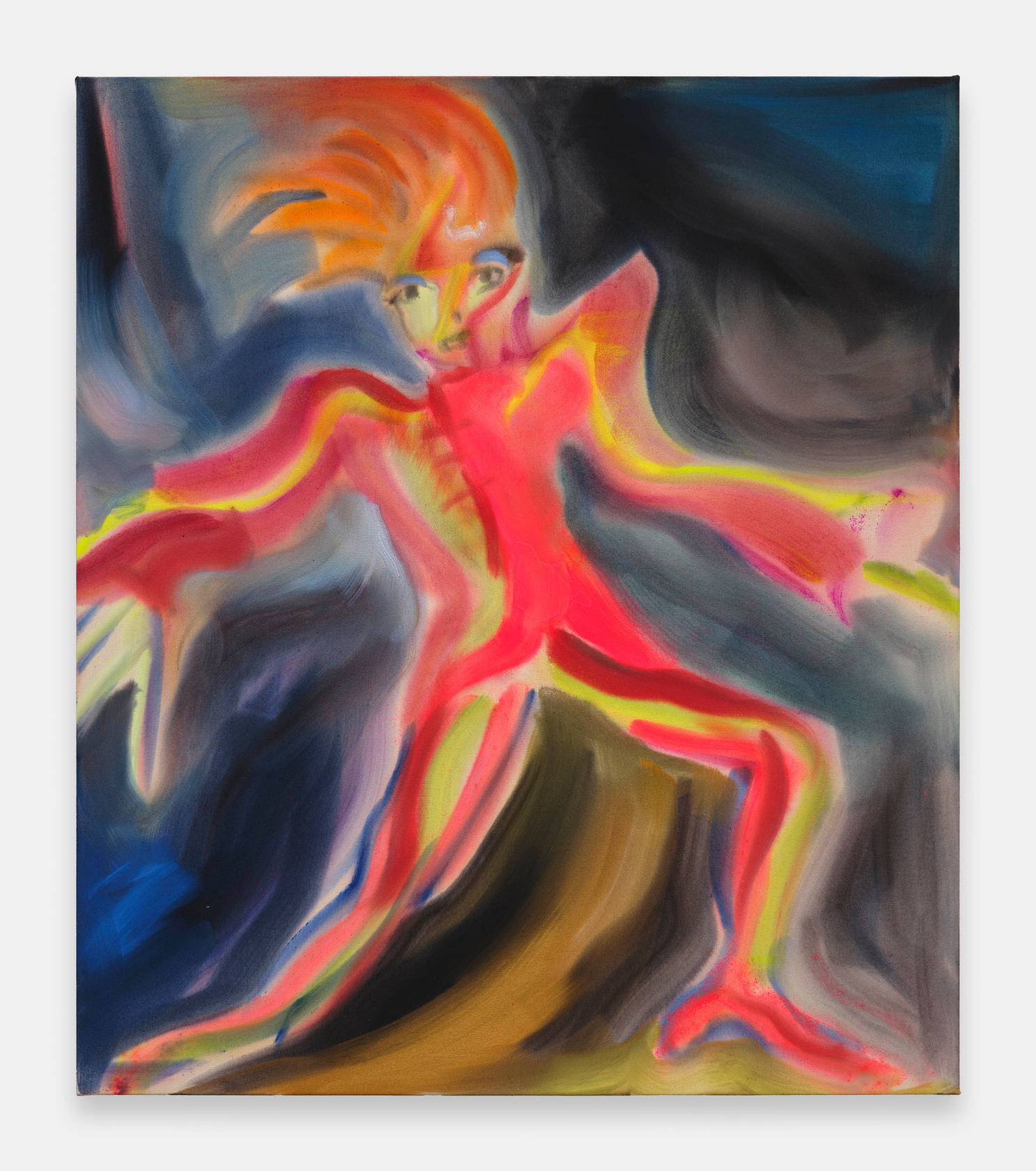 Sophie von Hellermann Ziggy Stardust2025 Acrylic on canvas 150 x 130 cm 59 x 51 1/8 in
