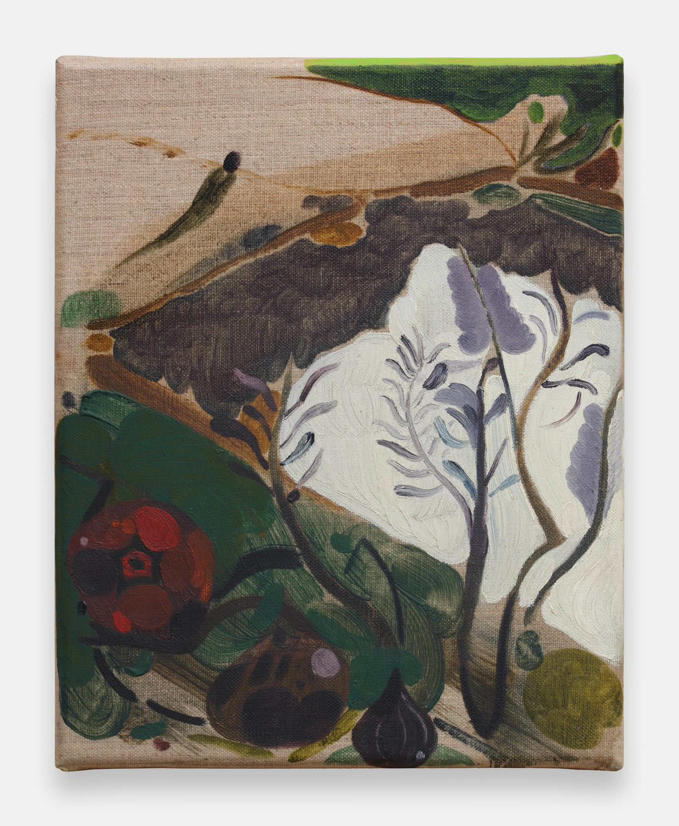 James Owens Shadow Over the Dunes2024 Oil on linen 30 x 24 cm 11 3/4 x 9 1/2 in