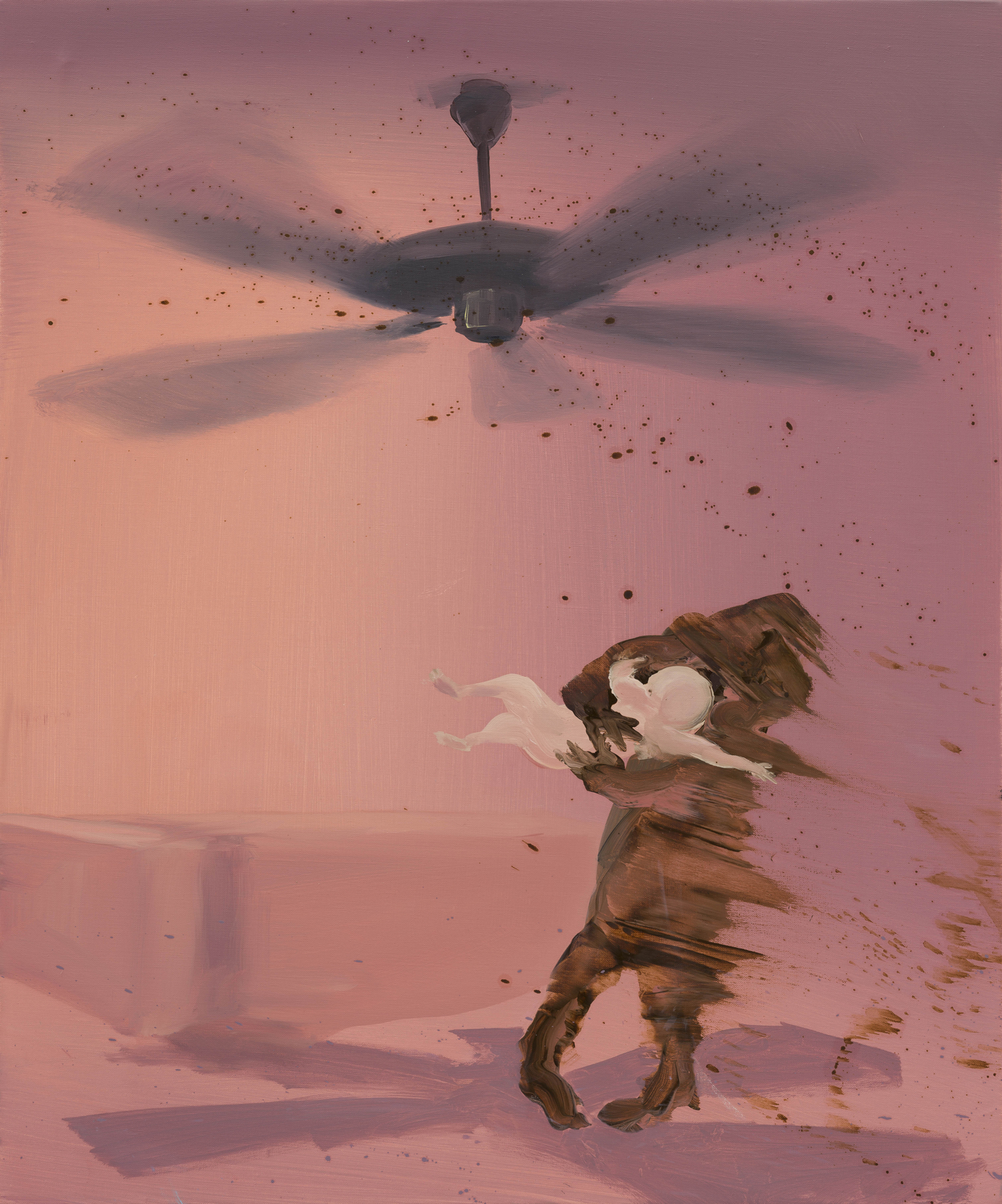 Tala Madani, Fanning Shit-Mom, 2020