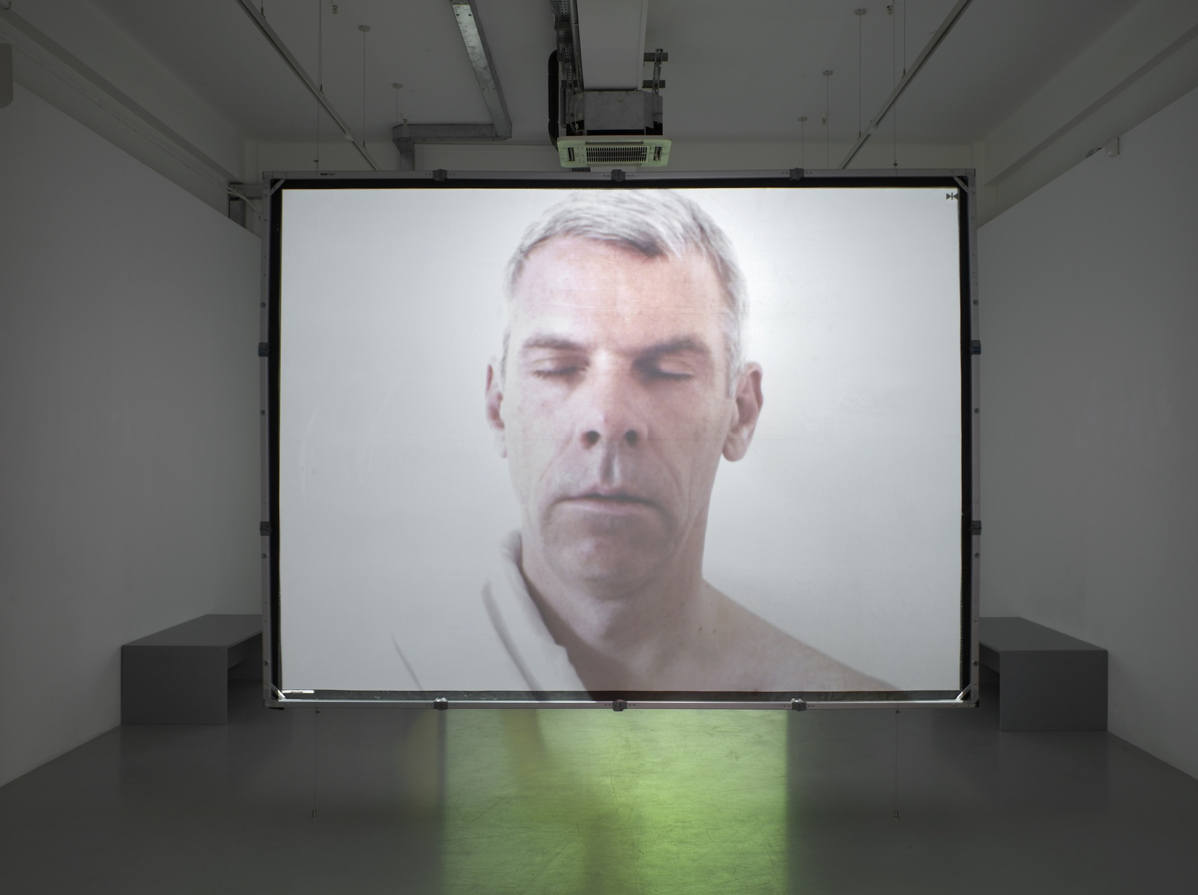 Rirkrit Tiravanija untitled 2012 (a study for Karl’s perfect day) or ( the incomparable Karl Holmqvist)2012 2 channel synchronised HD...