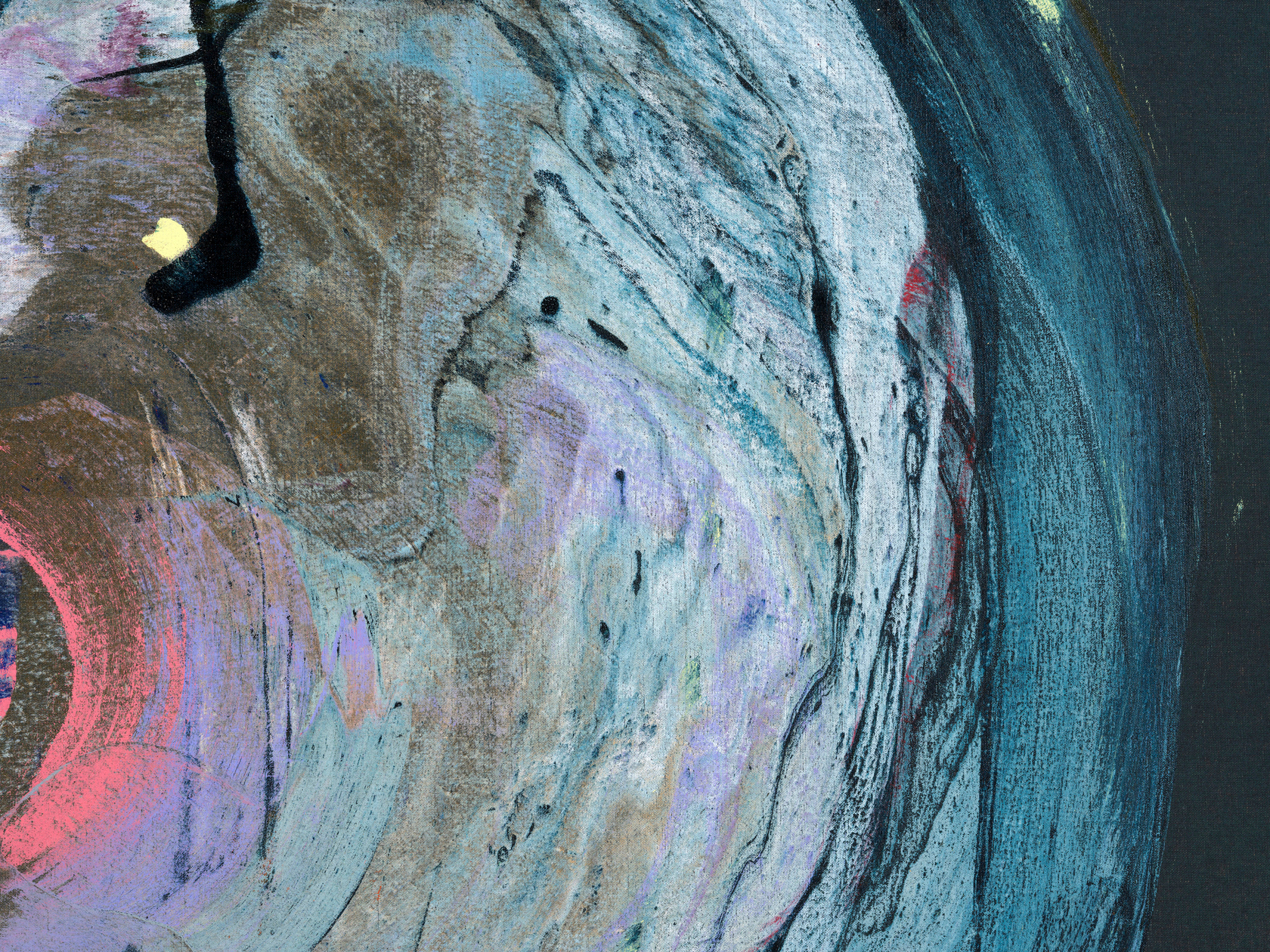 Ragna Bley Cinnamon Sky2025 Acrylic and oil on linen canvas 207 x 170 cm 81 1/2 x 66 7/8 in