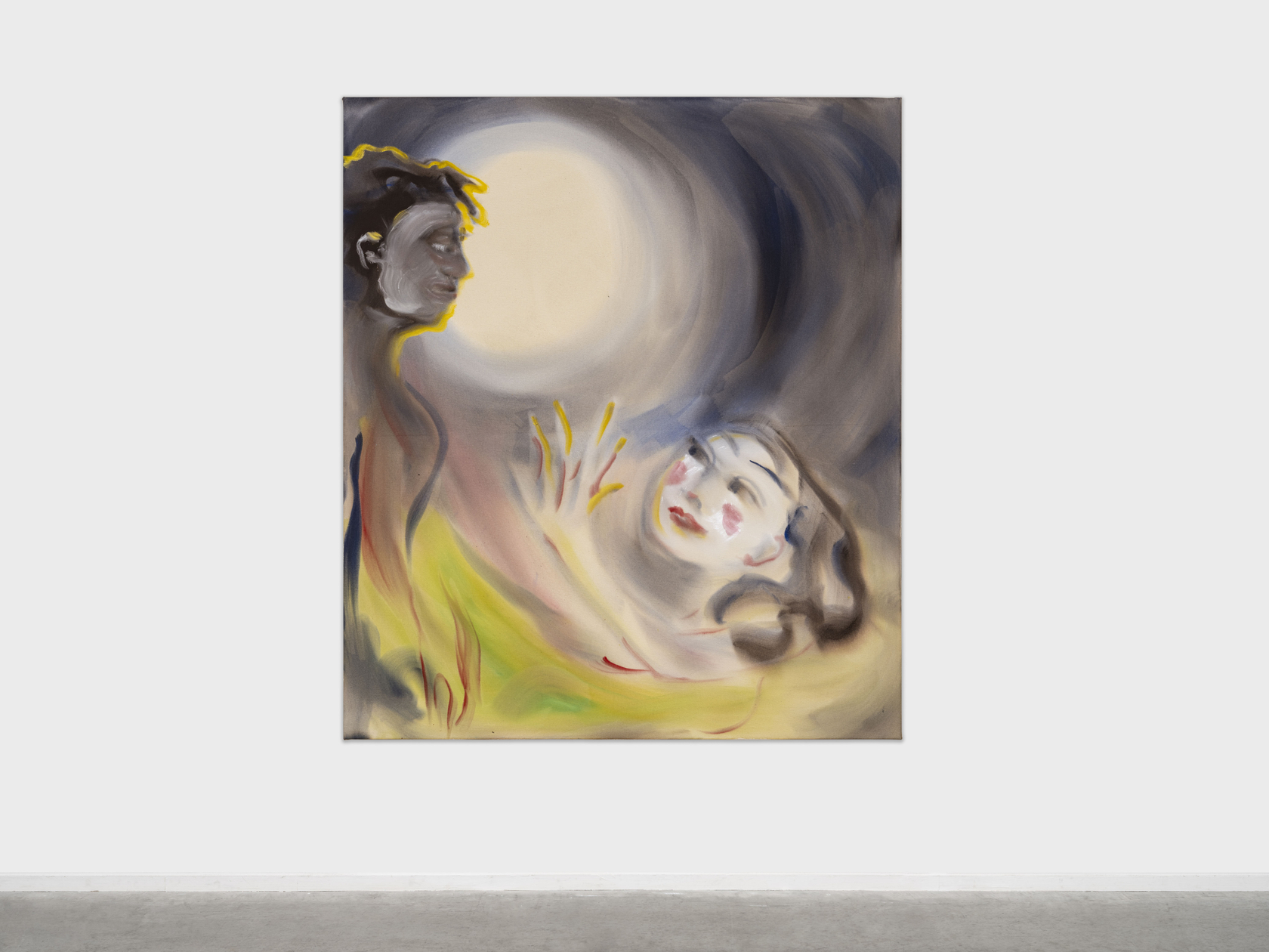 Sophie von Hellermann Love's Lunacy2020 Acrylic on canvas 150 x 130 cm 59 1/8 x 51 1/8 in