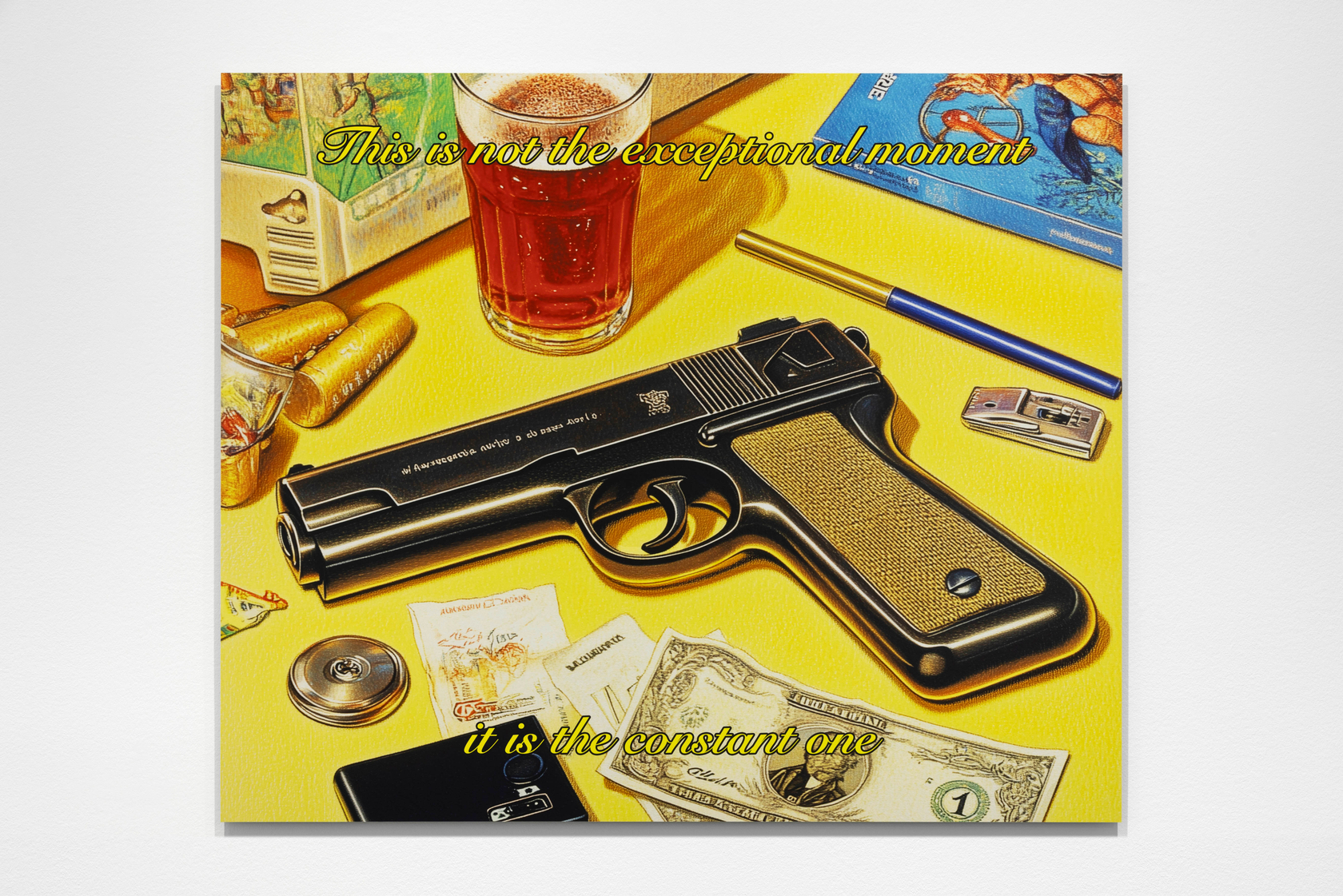 Cemile Sahin, This is not the exceptional moment, 2025