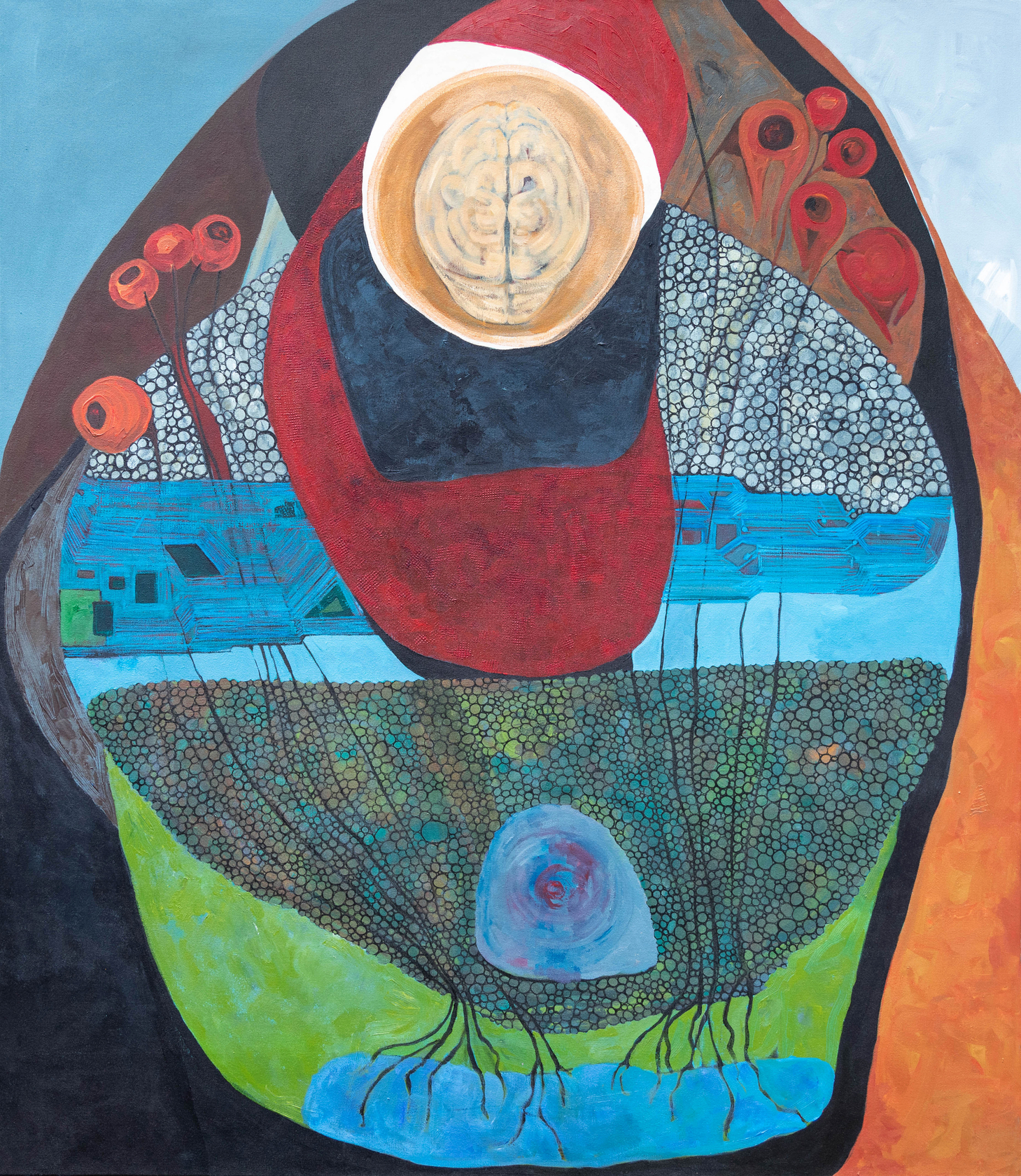 Merikokeb Berhanu, Untitled XLVIII, 2020