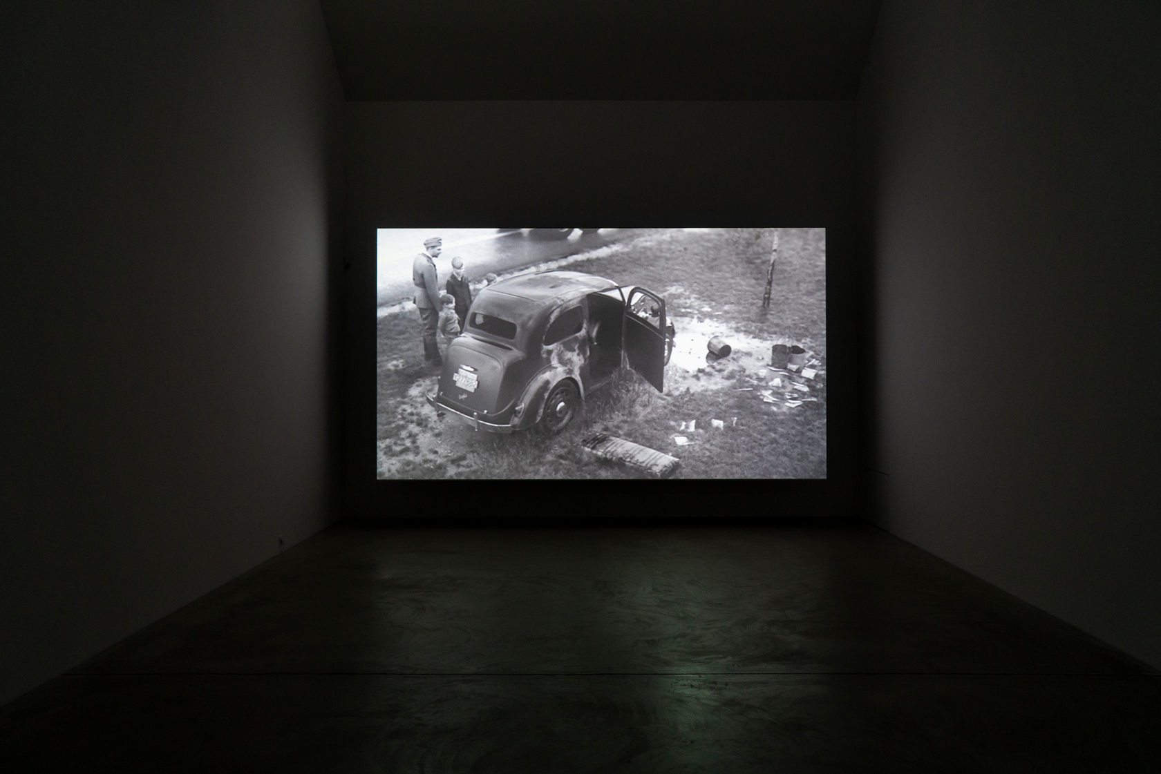 David Claerbout, Highway Wreck, 2013