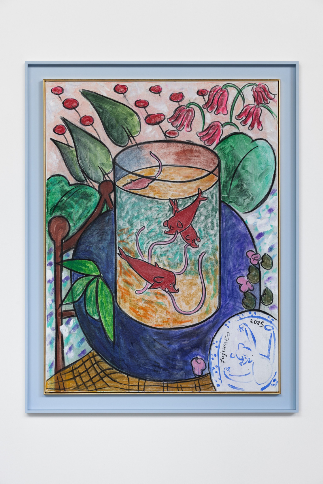 Simon Fujiwara, Study for Studio Who? (Goldfish), 2025
